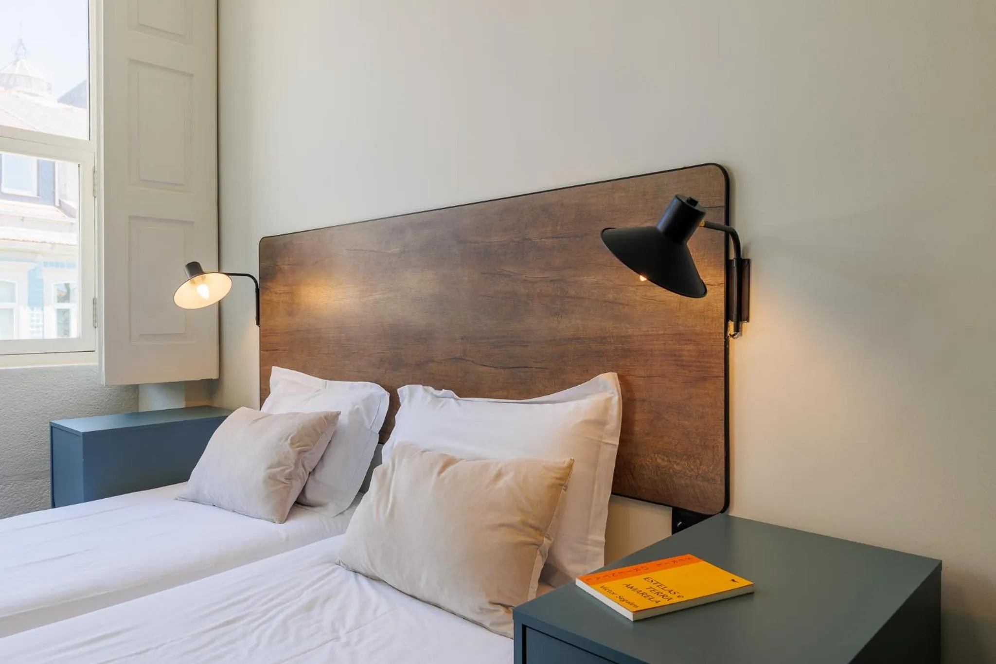 Bedroom, Bed in Cosme Apartments by Olala Homes