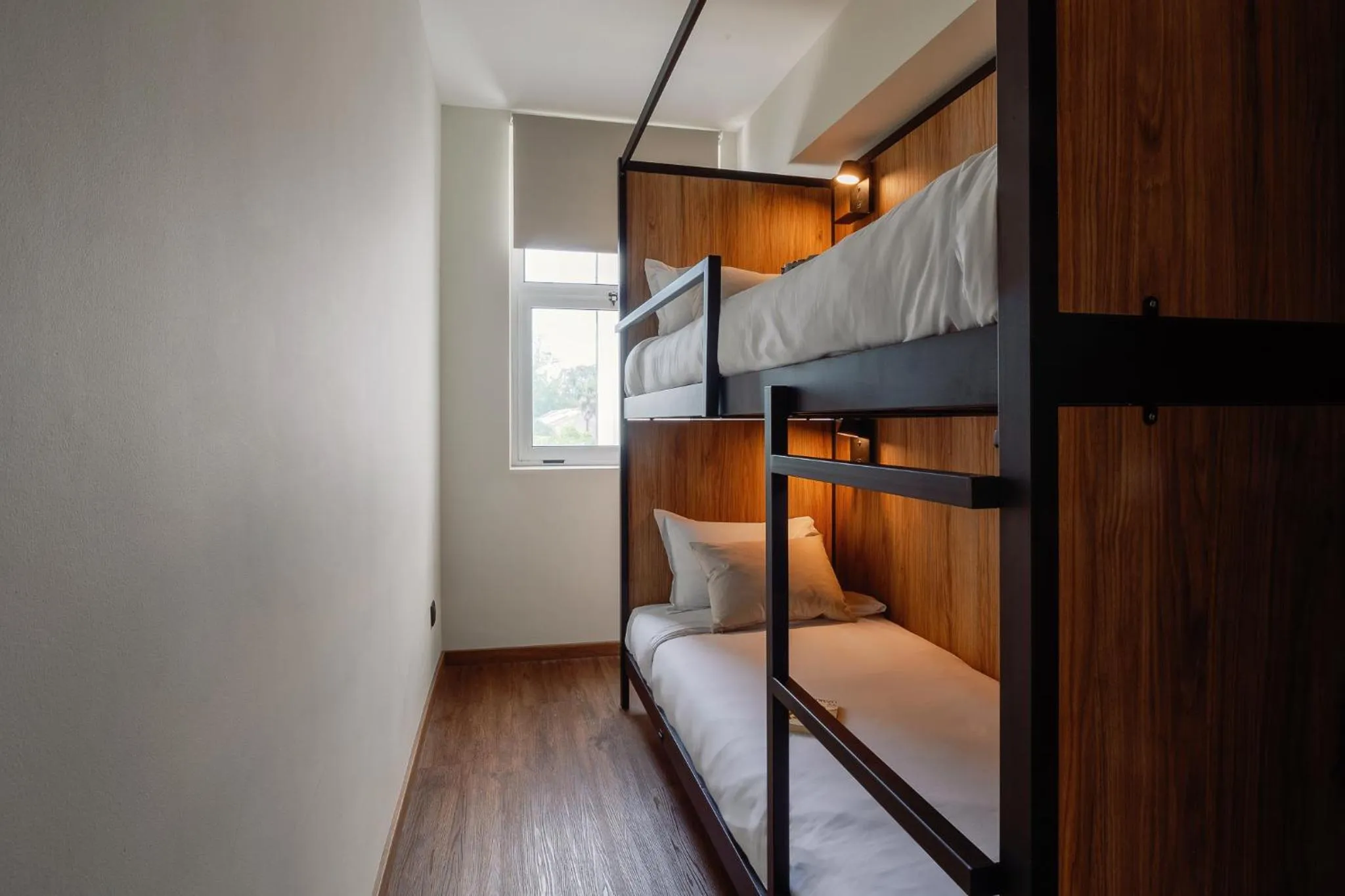 Bedroom, Bed in Cosme Apartments by Olala Homes