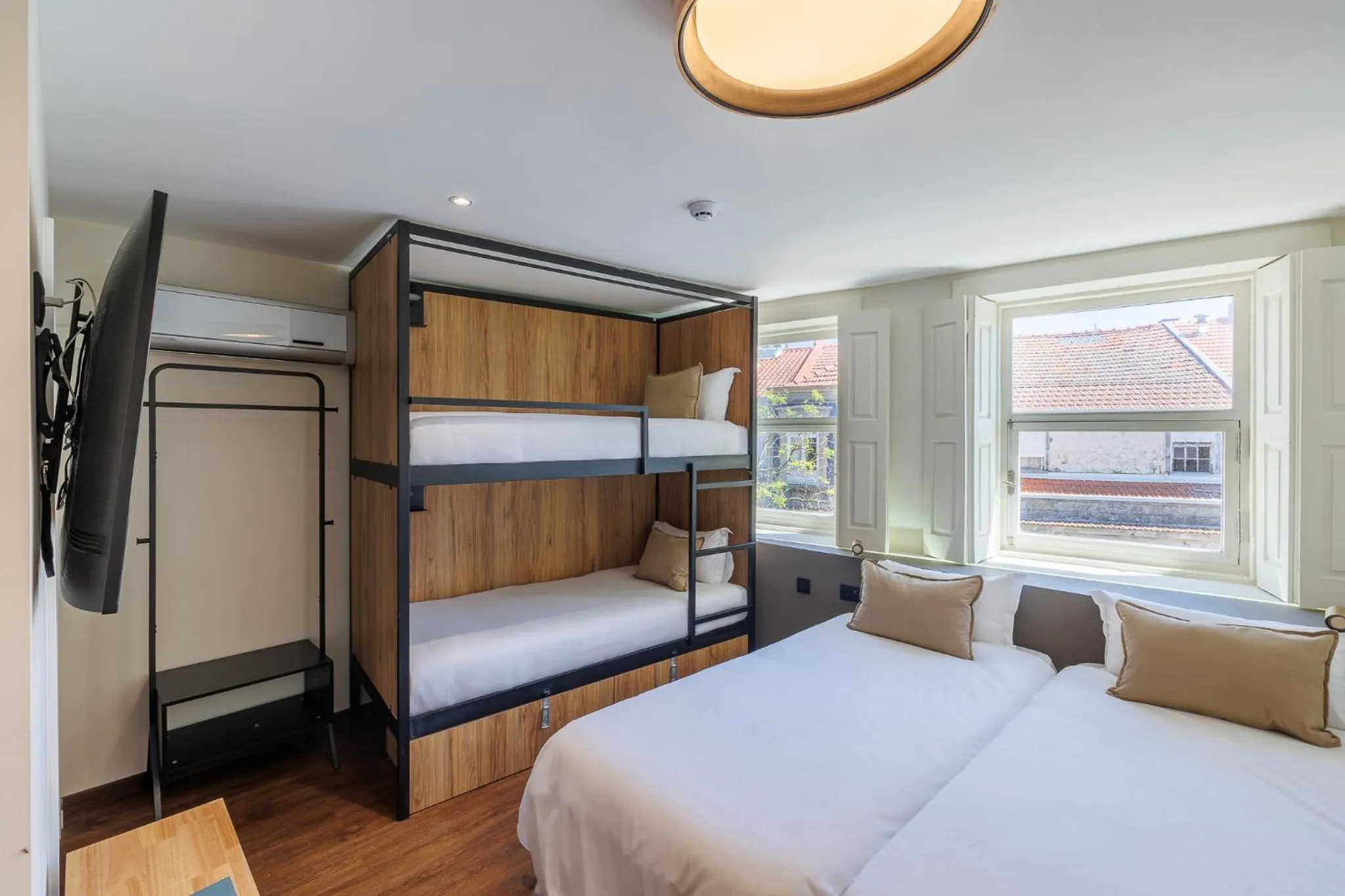 Bedroom, Bed in Cosme Apartments by Olala Homes