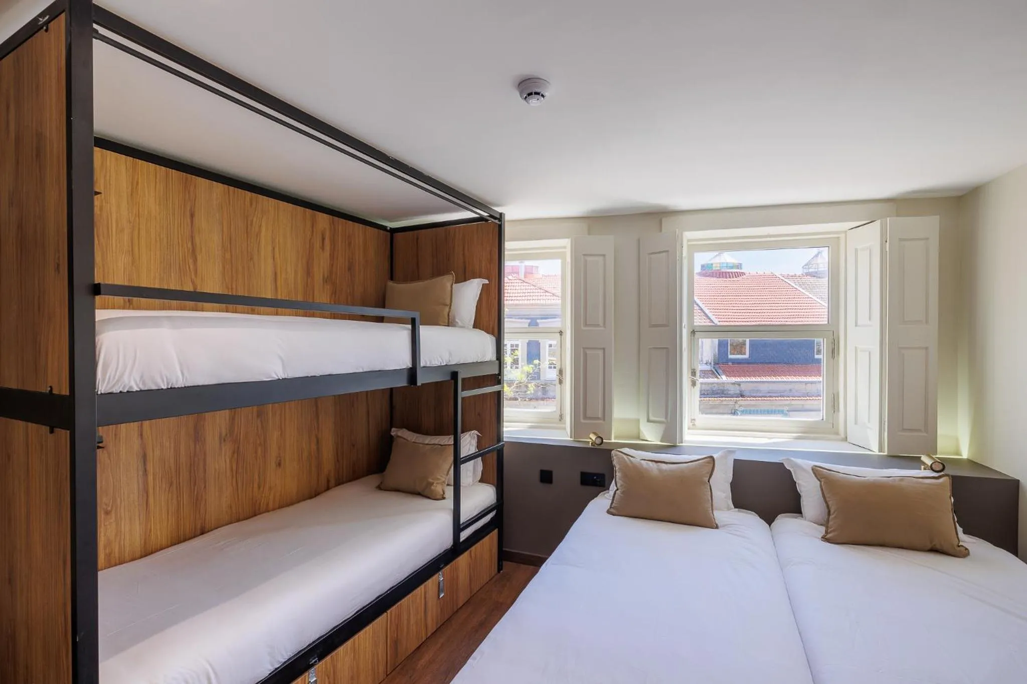 Bedroom, Bed in Cosme Apartments by Olala Homes