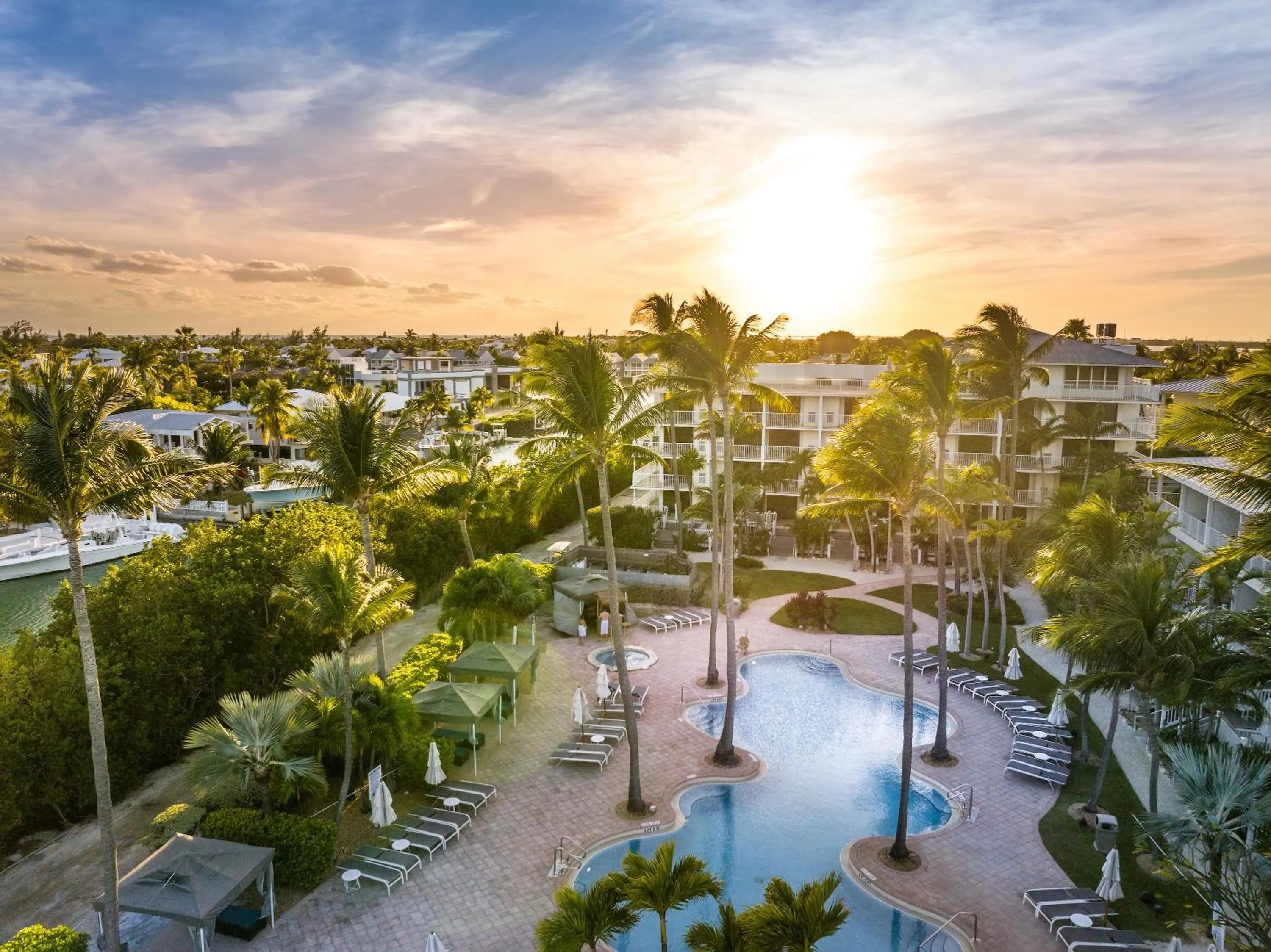 Property building in Hawks Cay Resort