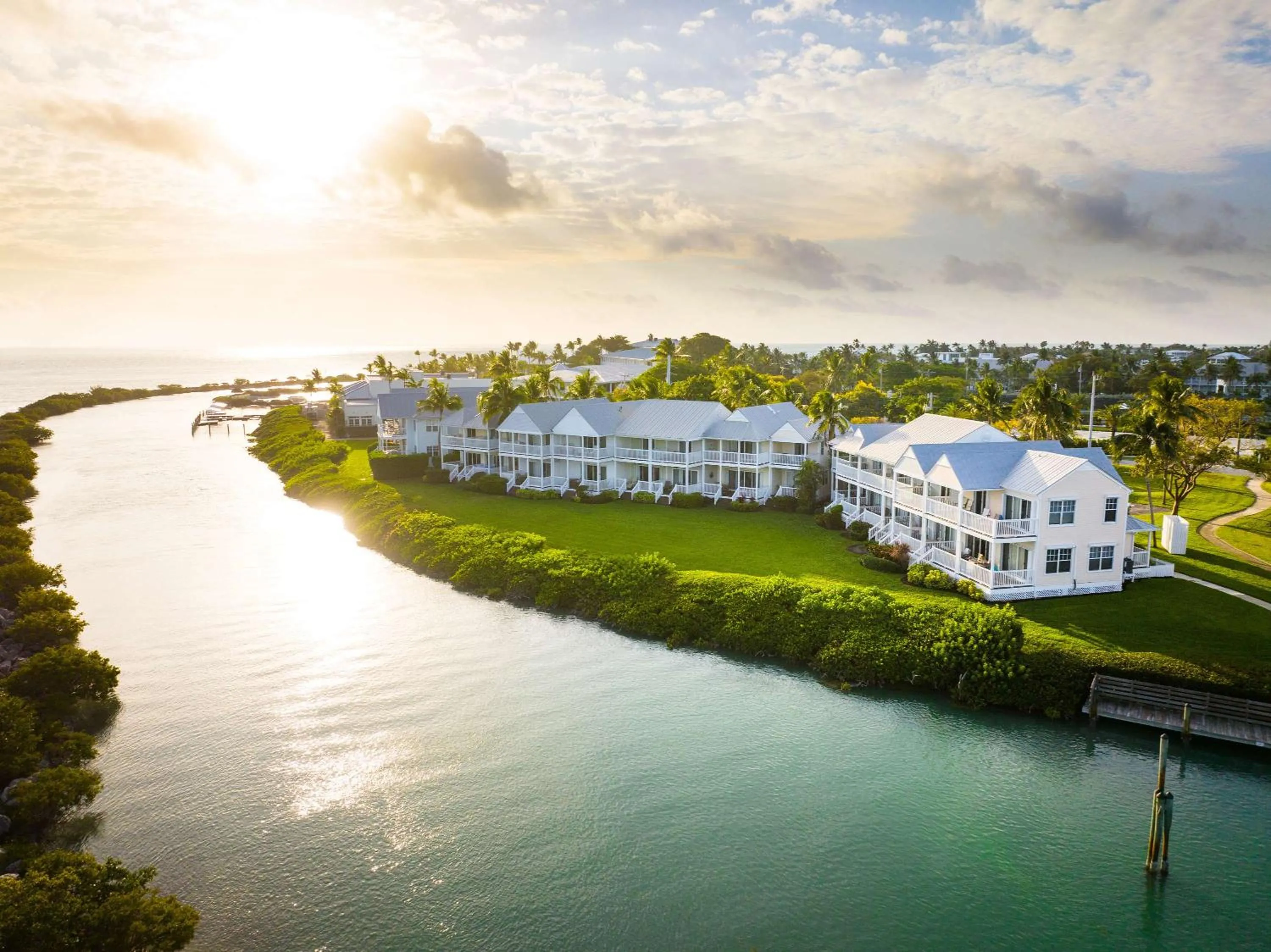 Property building in Hawks Cay Resort