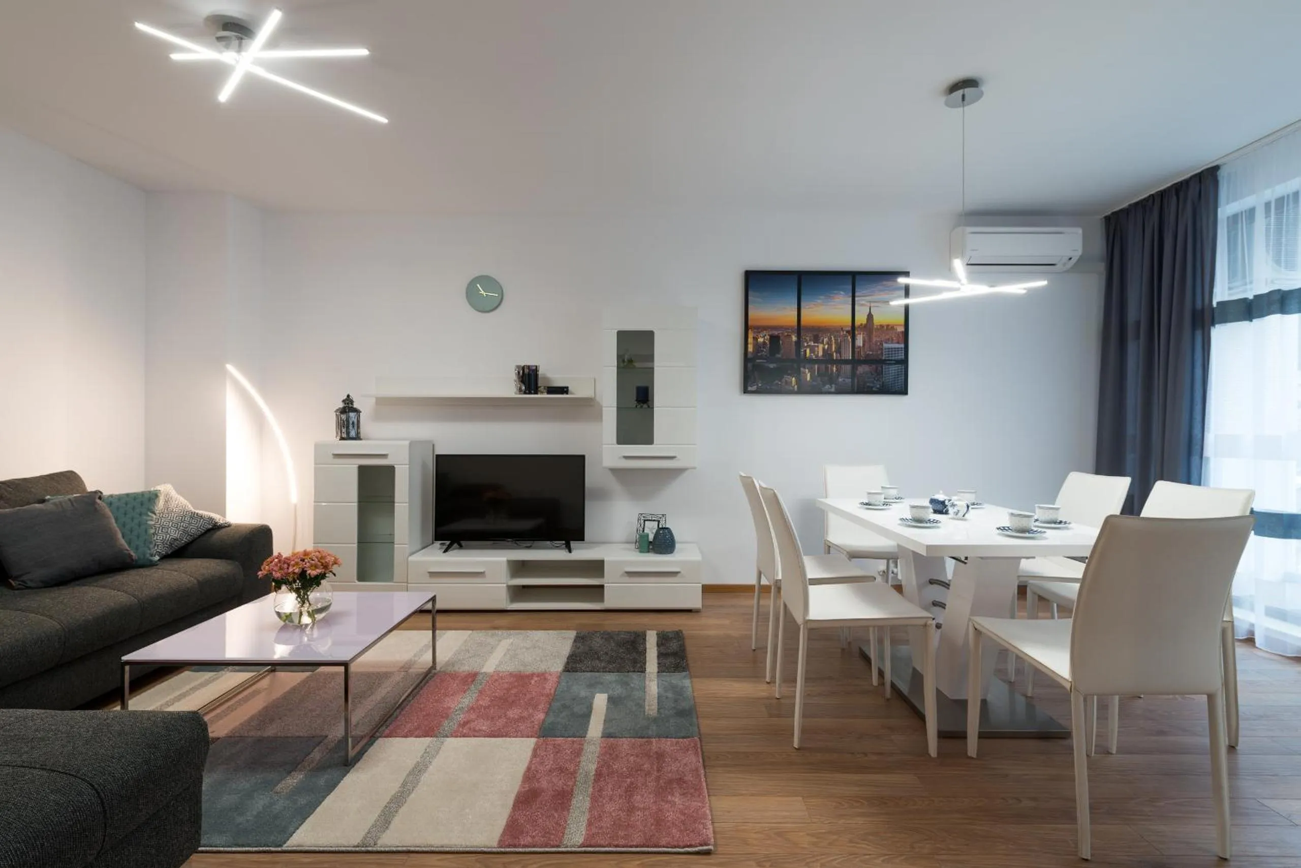 Living room in Grand Vitosha Apartments