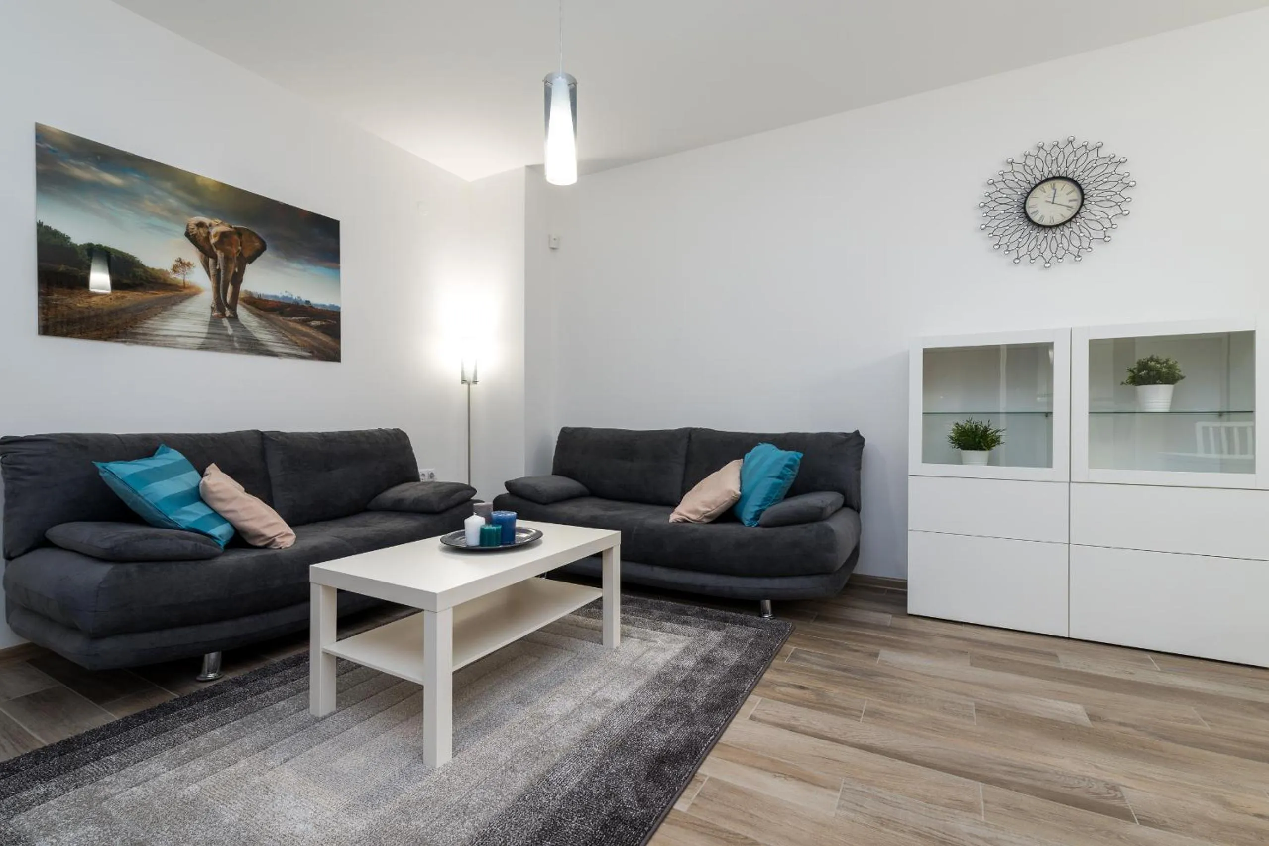 Living room in Grand Vitosha Apartments