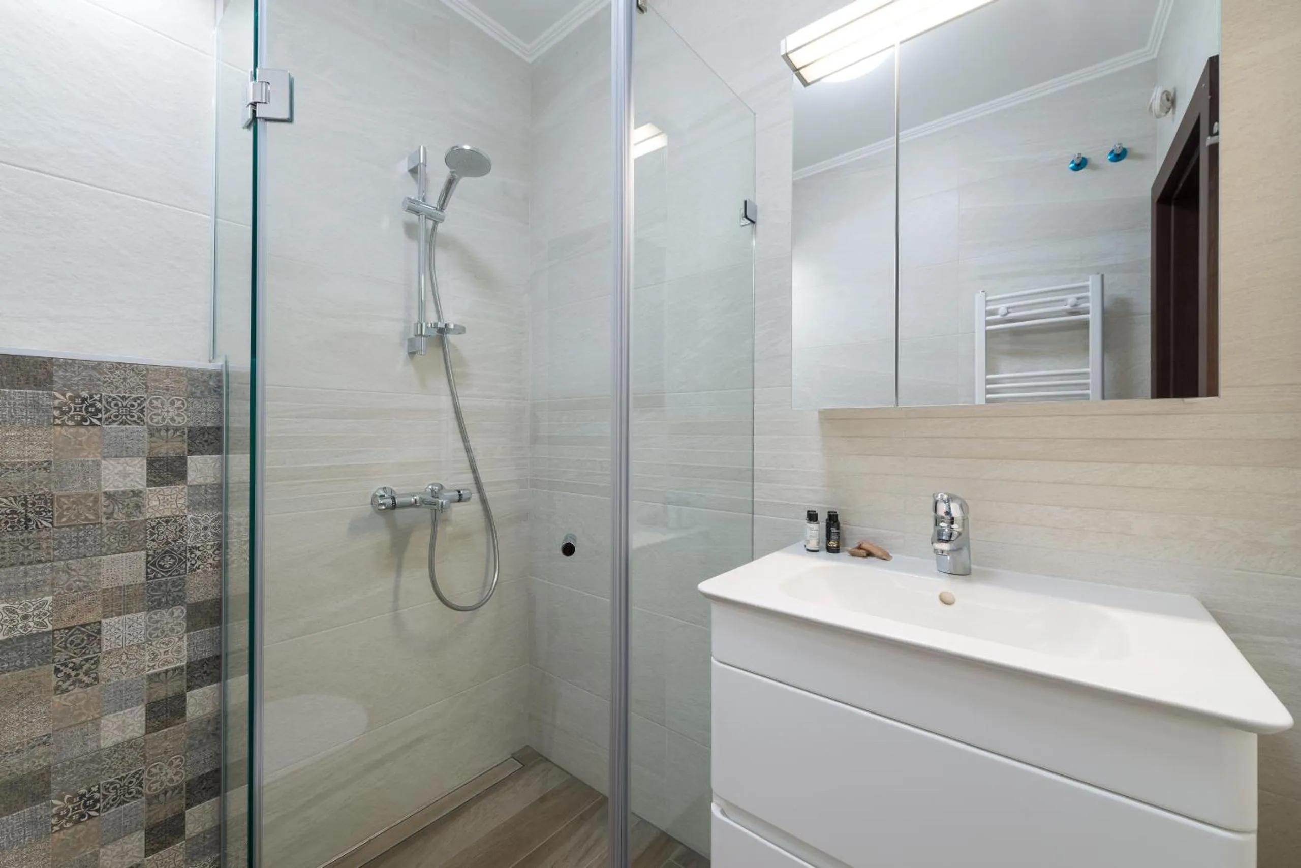 Bathroom in Grand Vitosha Apartments