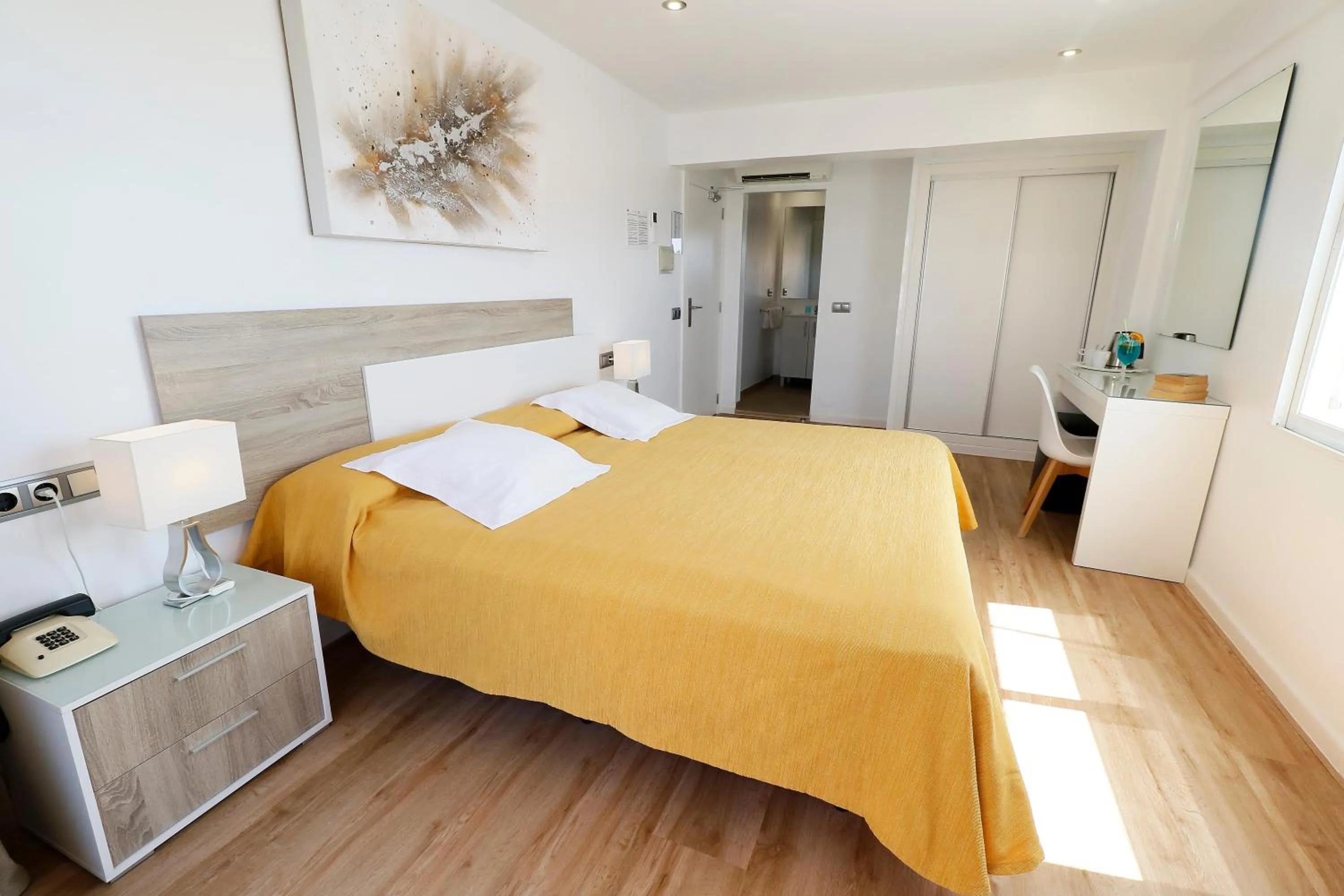 Bed in Hotel Gabarda