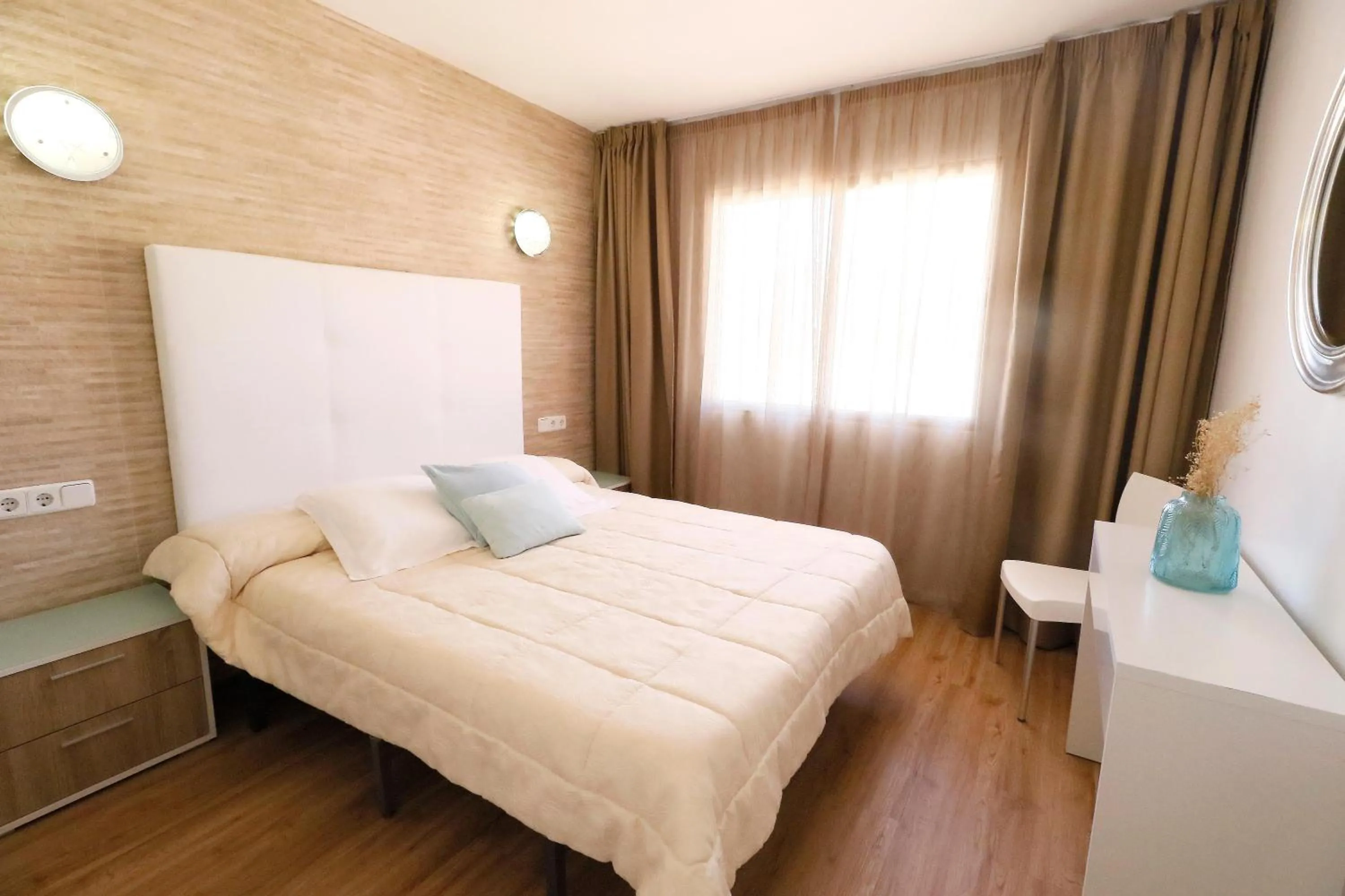 Bed in Naika Studios & Apartments
