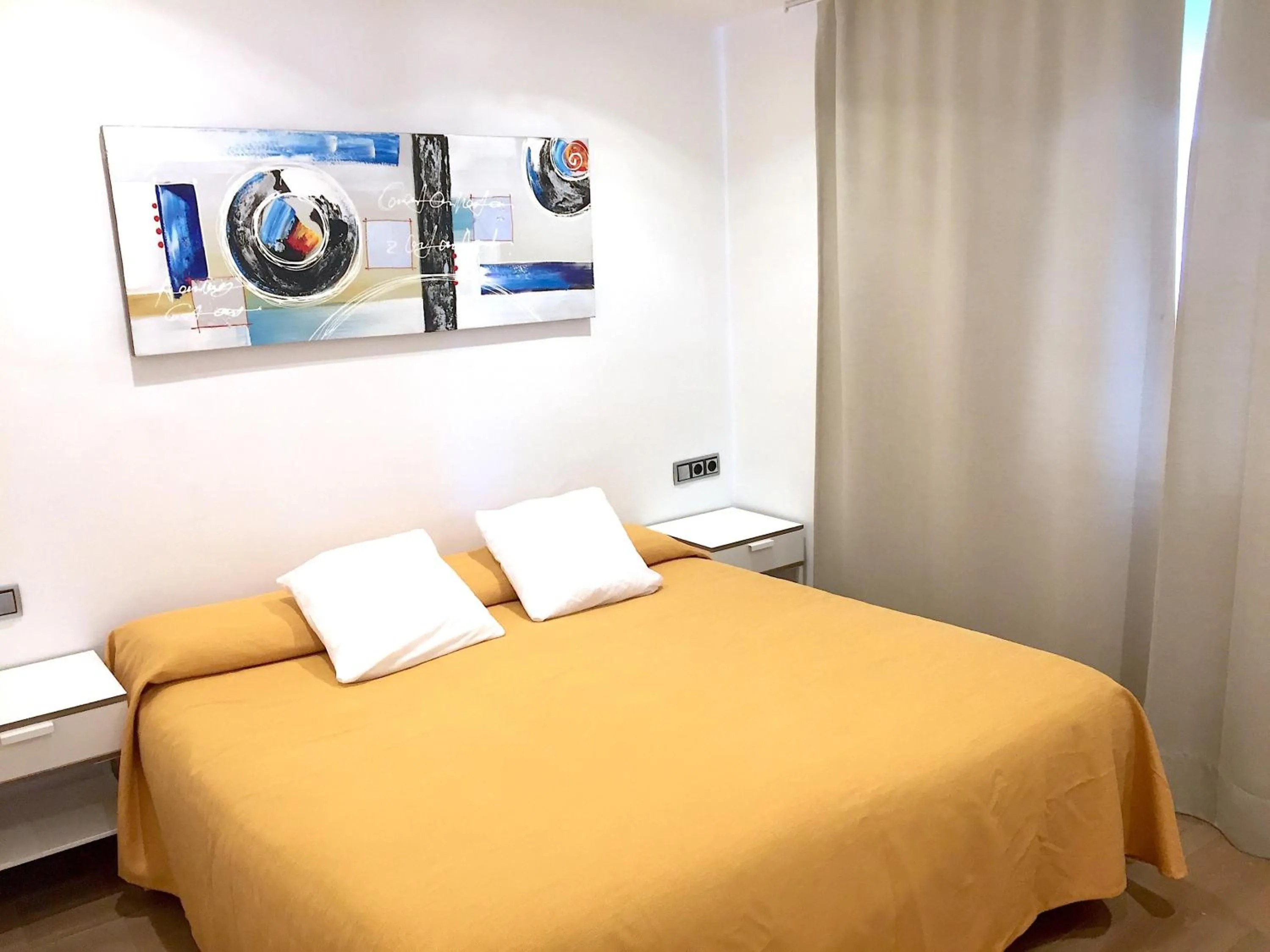 Bed in Naika Studios & Apartments