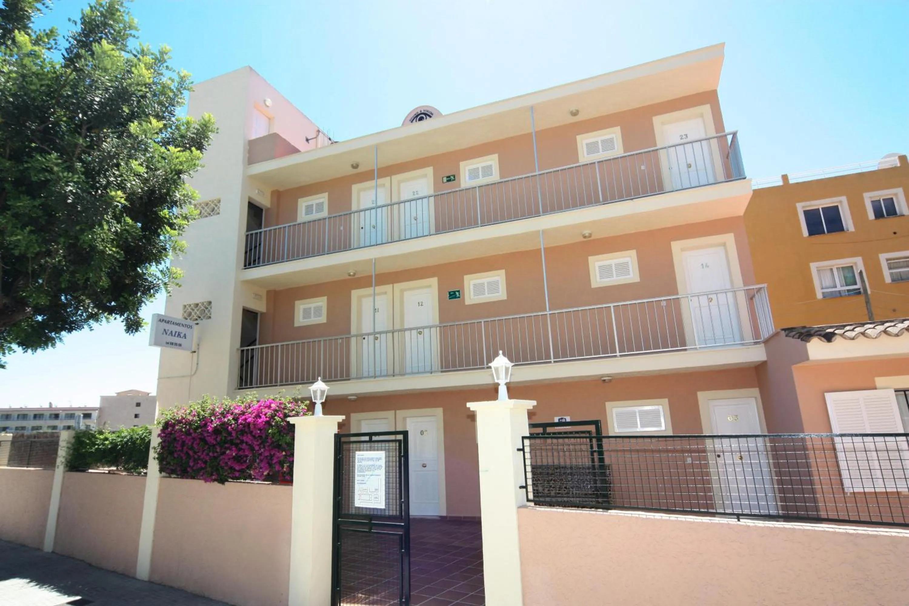 Property building in Naika Studios & Apartments