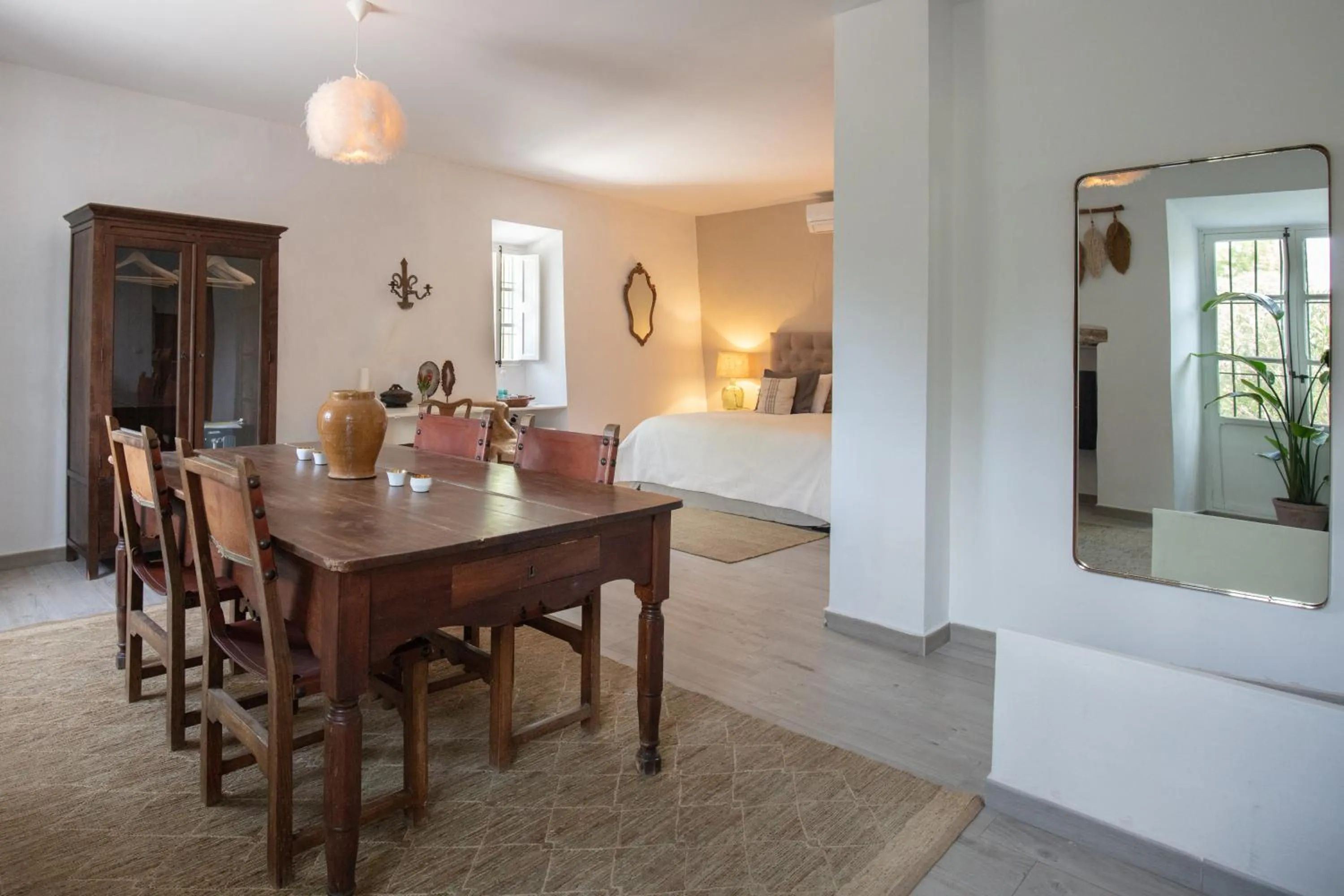 Bed in Agroturismo Son Boronat