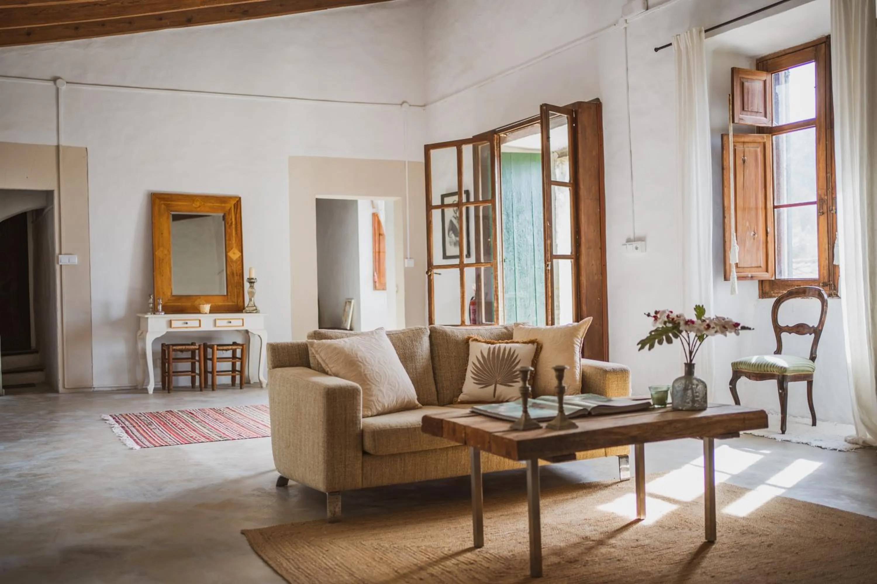 Living room in Agroturismo Son Boronat