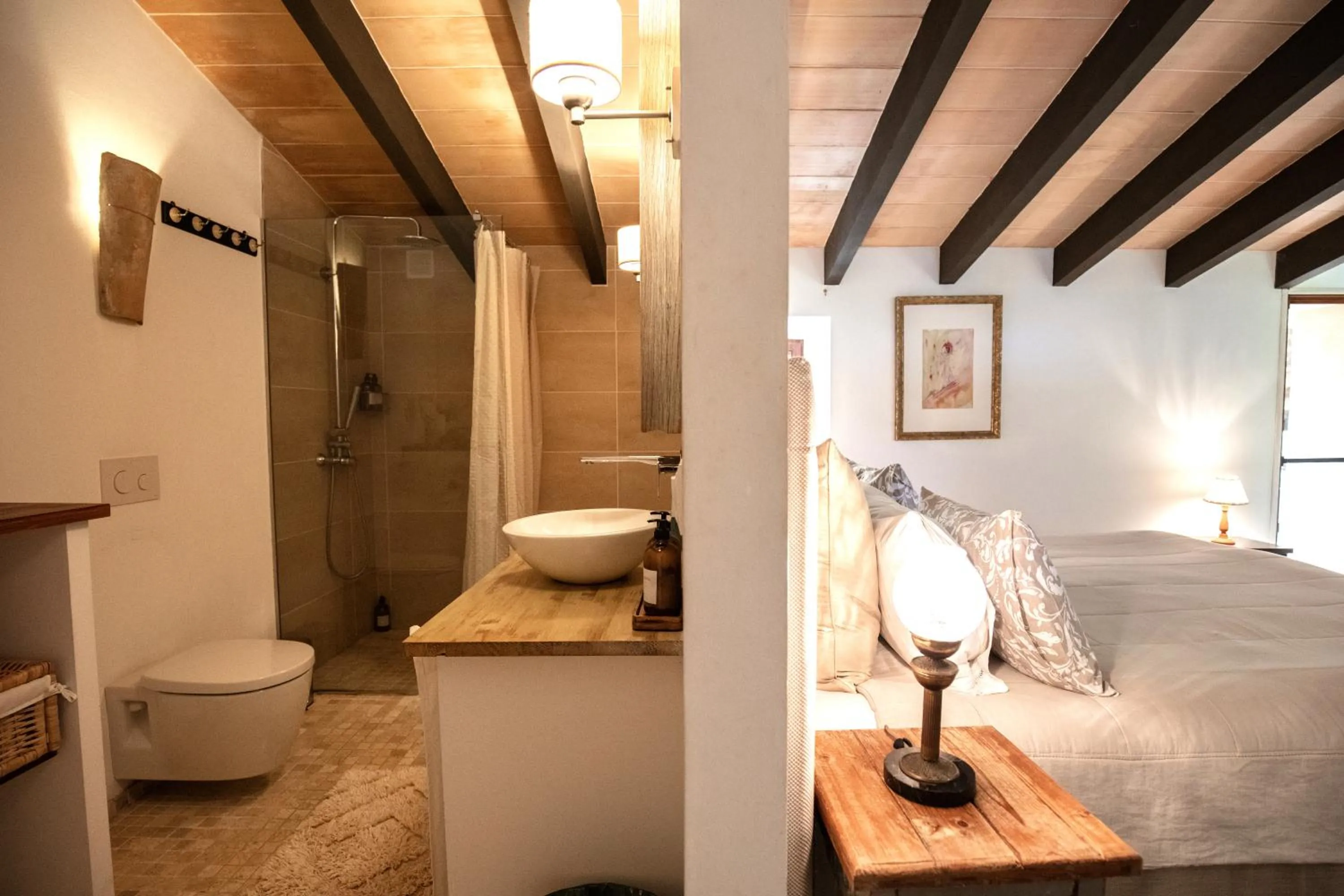 Shower in Agroturismo Son Boronat