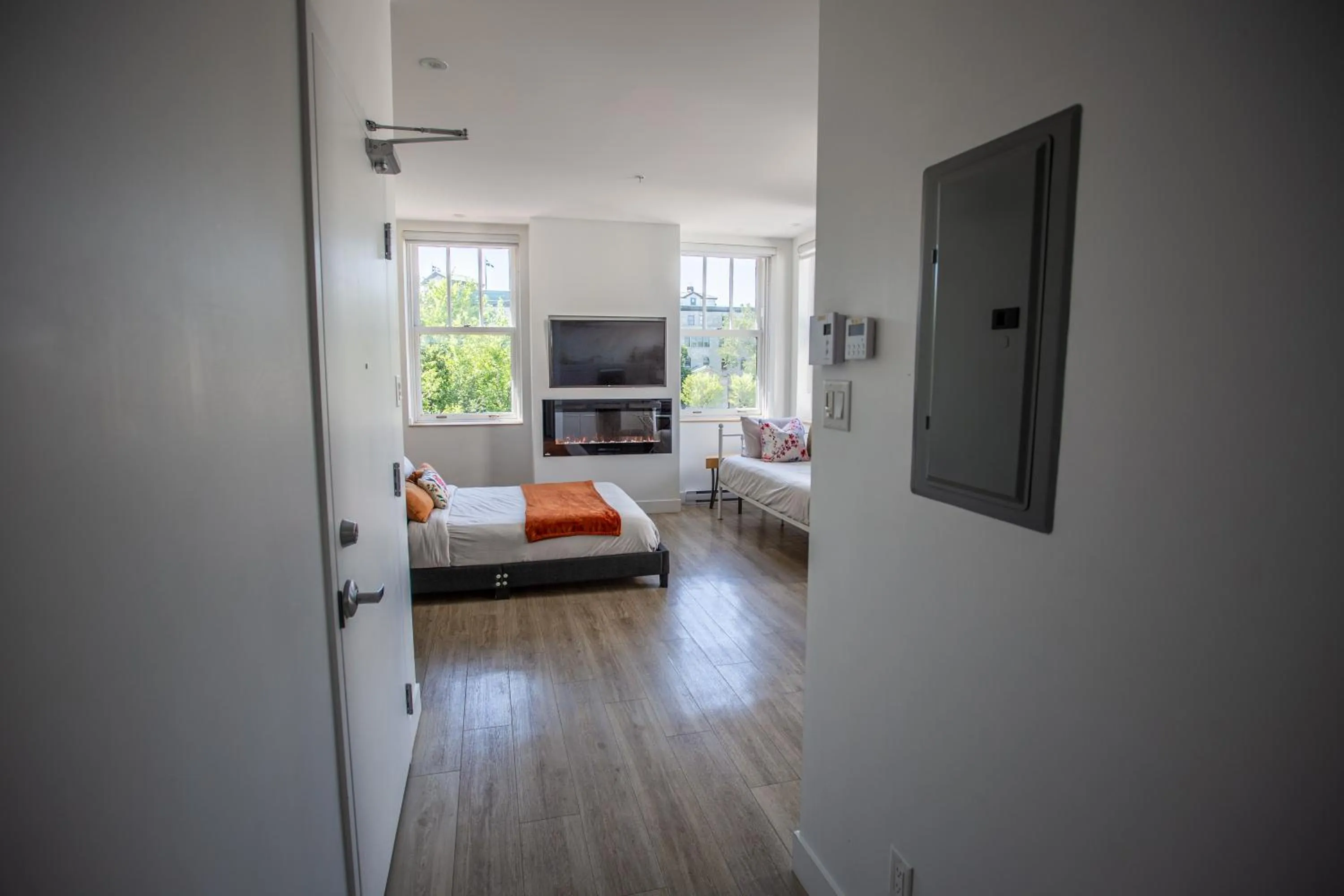 Bed in Les Lofts Ste-Anne