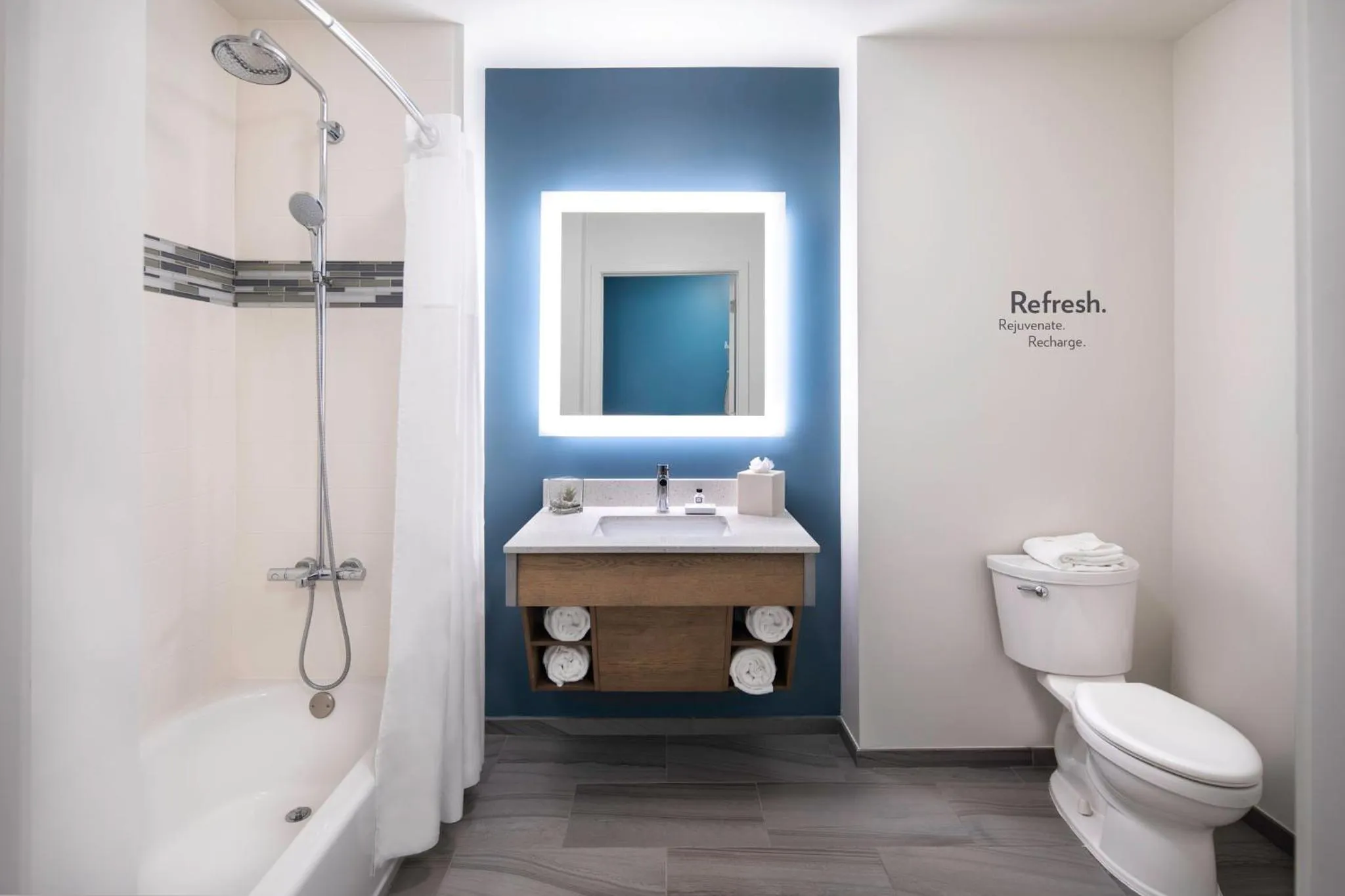 Bathroom in EVEN Hotel Miami - Airport by IHG