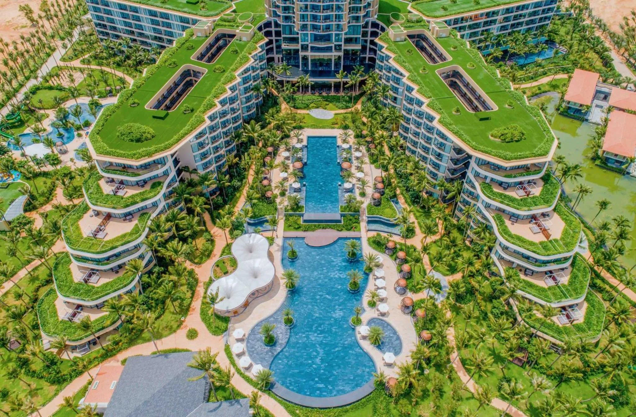 Property building in InterContinental Phu Quoc Long Beach Resort by IHG