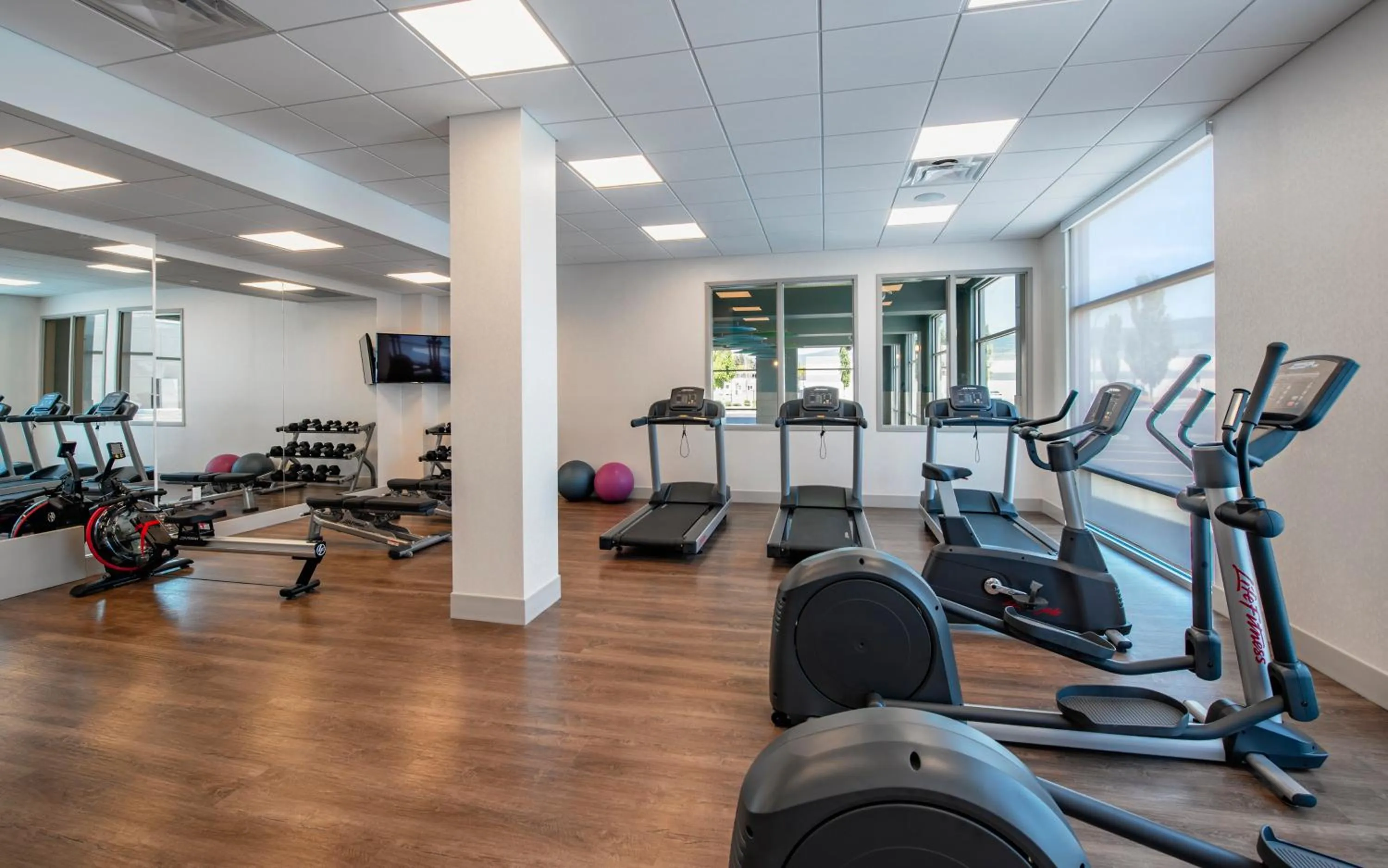 Fitness centre/facilities in Holiday Inn Express & Suites Kelowna - East by IHG