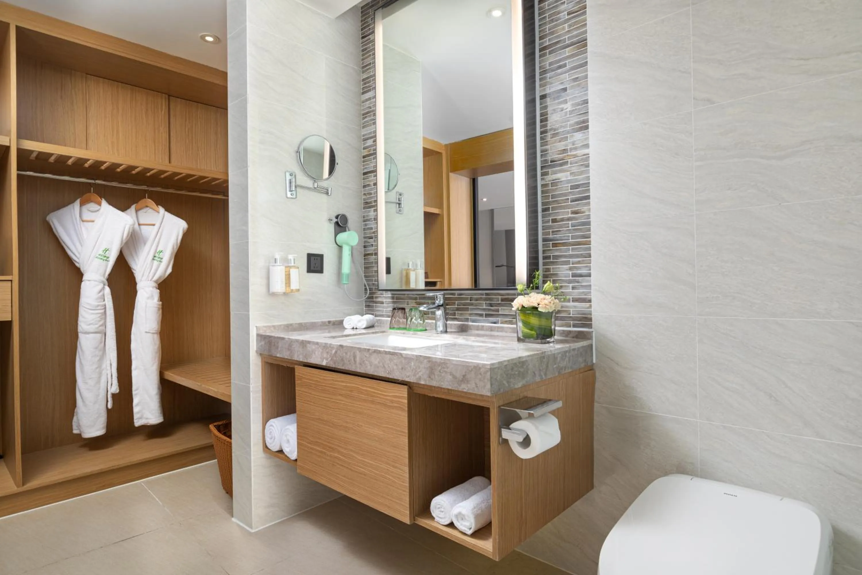 Bathroom in Holiday Inn Hangzhou Gongshu by IHG