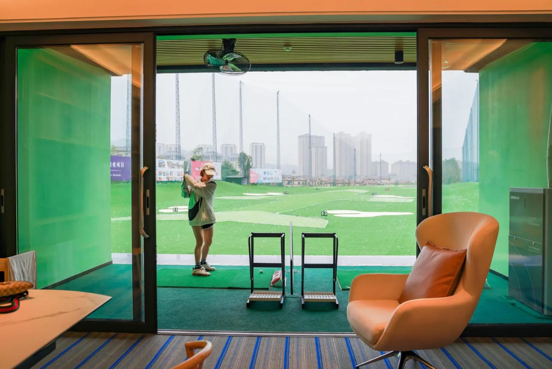 Golfcourse in Crowne Plaza Nanchang Wanli by IHG