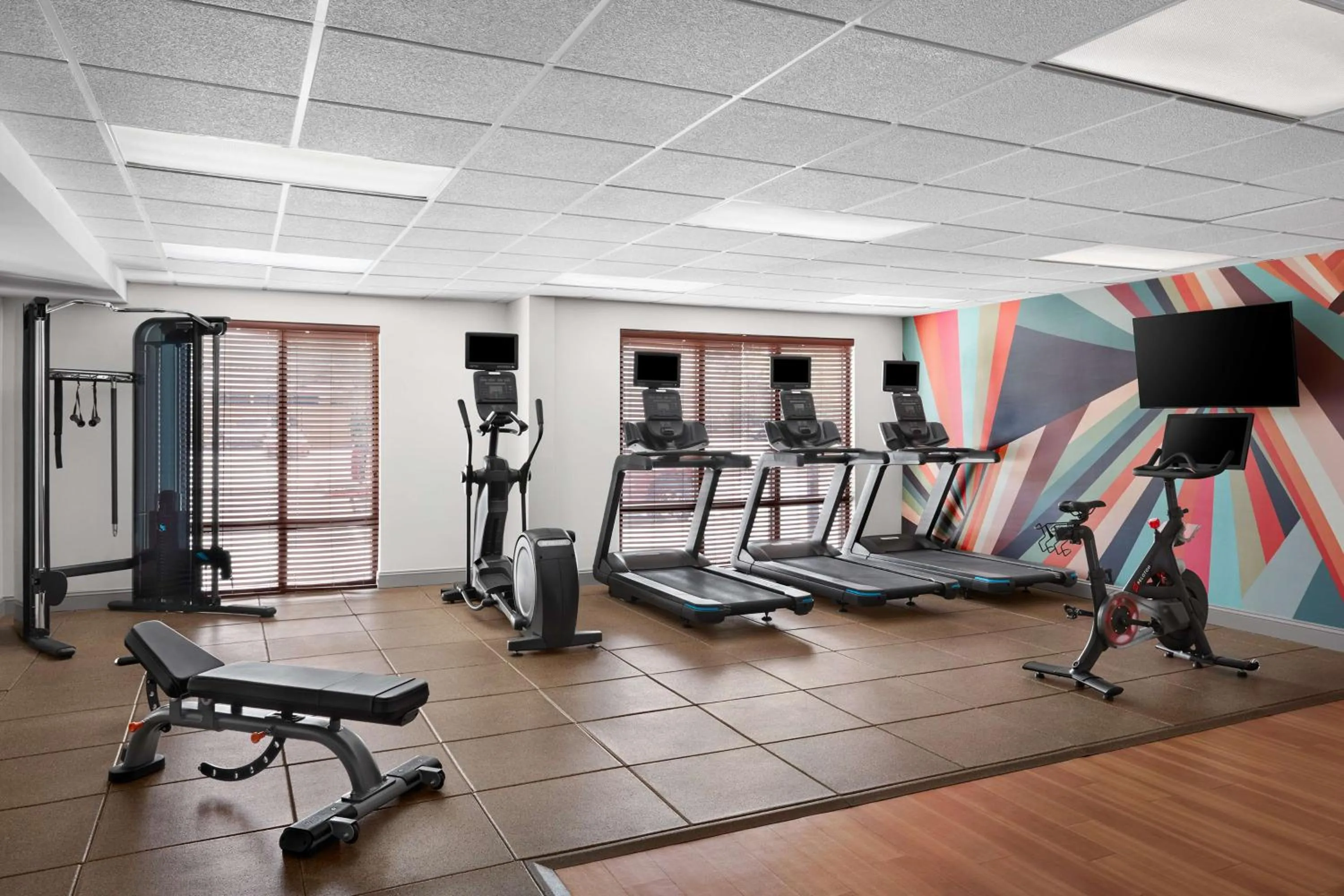 Fitness centre/facilities in Hilton Garden Inn Beaufort