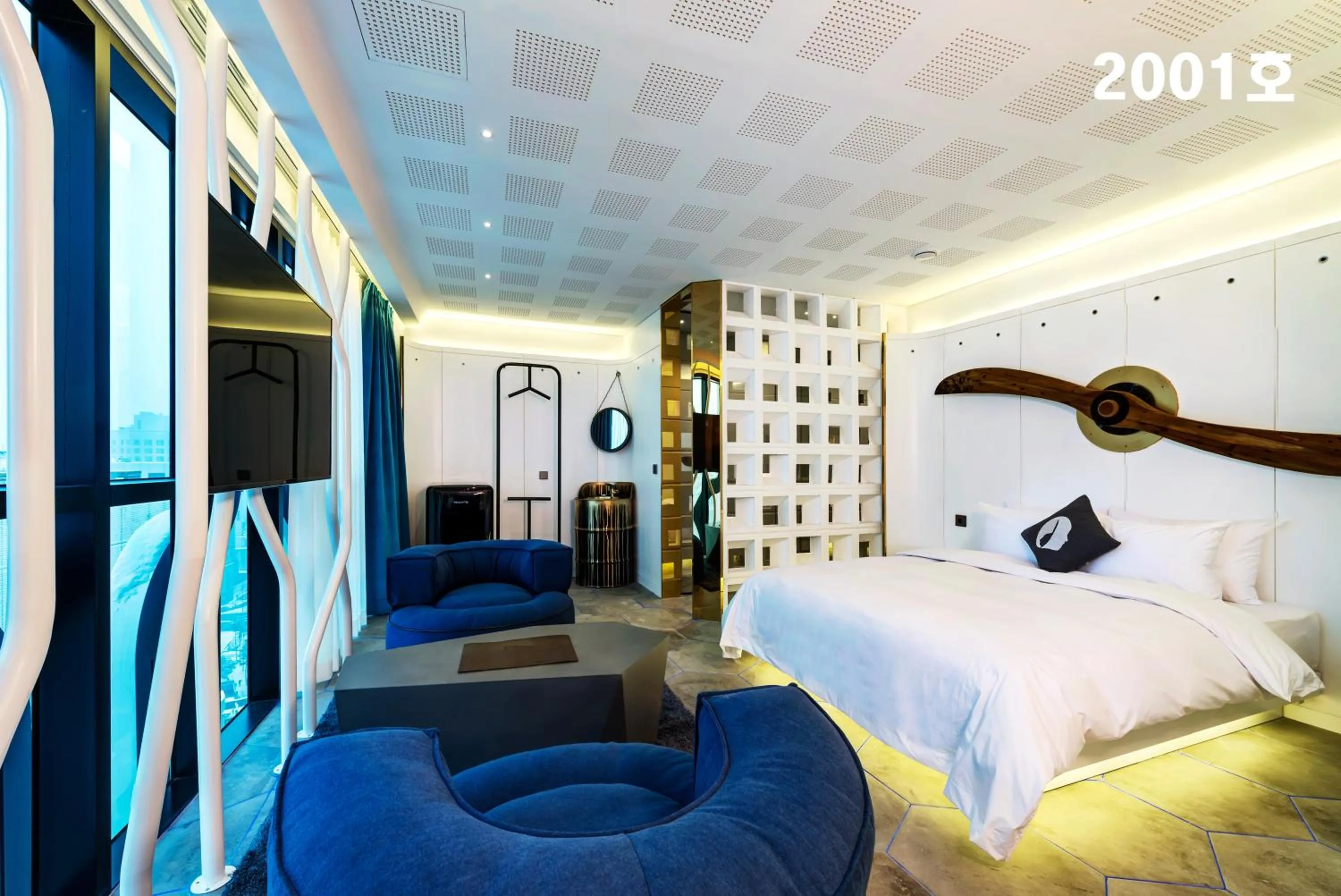 Bed in Hotel The Designers DDP