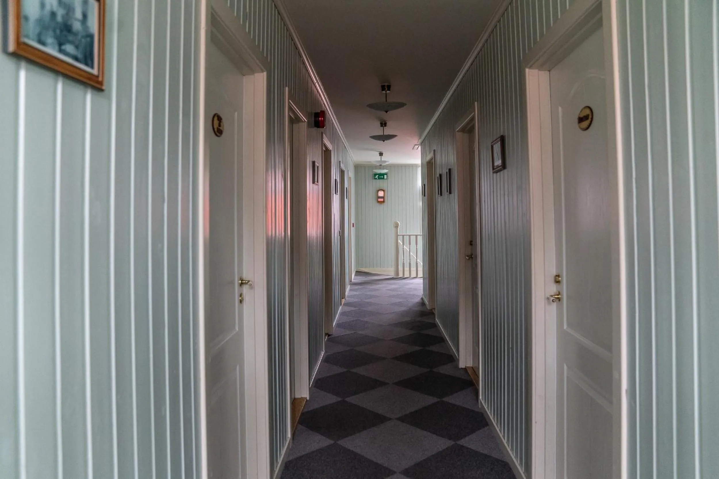 Communal lounge/ TV room in Guesthouse Gamla