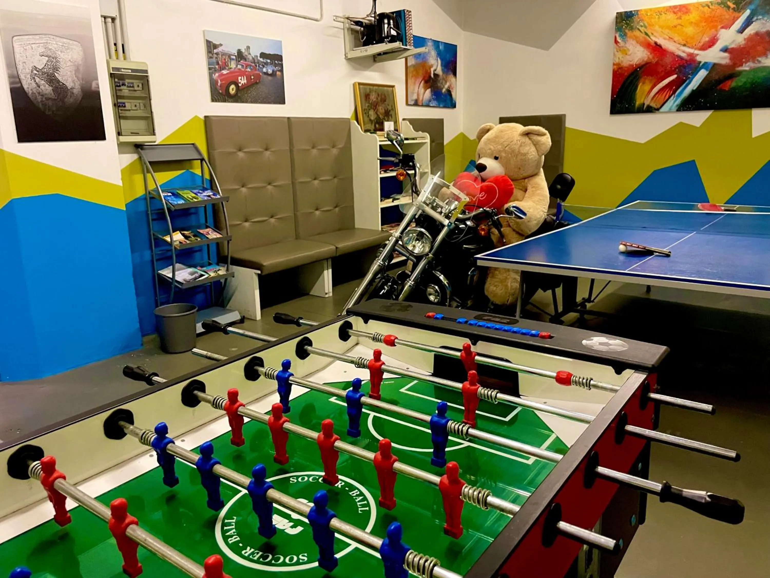 Children play ground in Hotel Alfieri