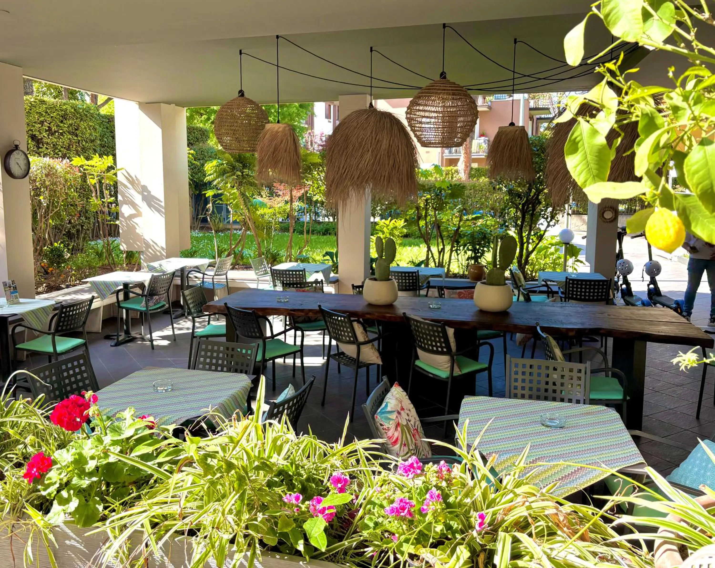 Garden in Hotel Alfieri