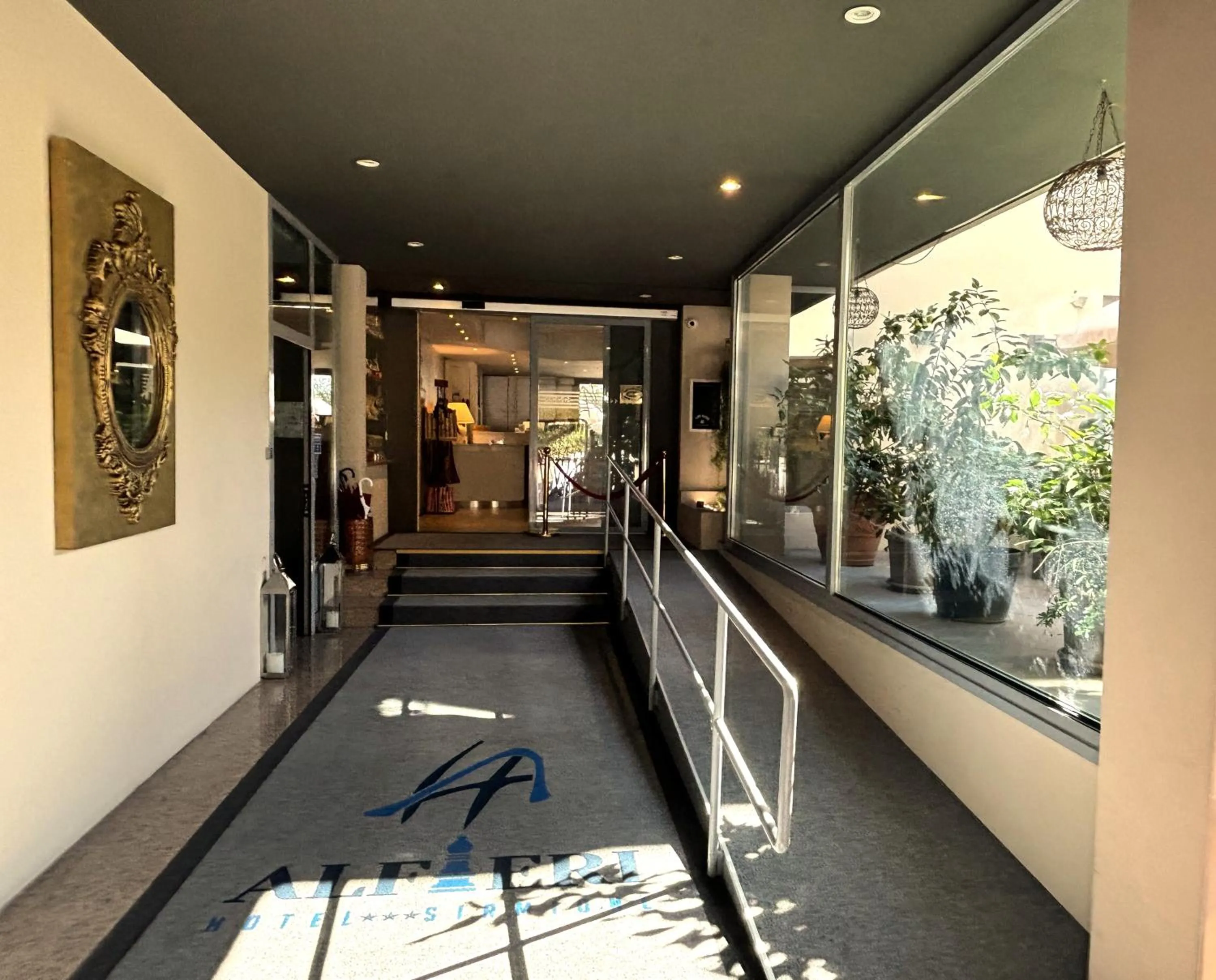 Garden in Hotel Alfieri