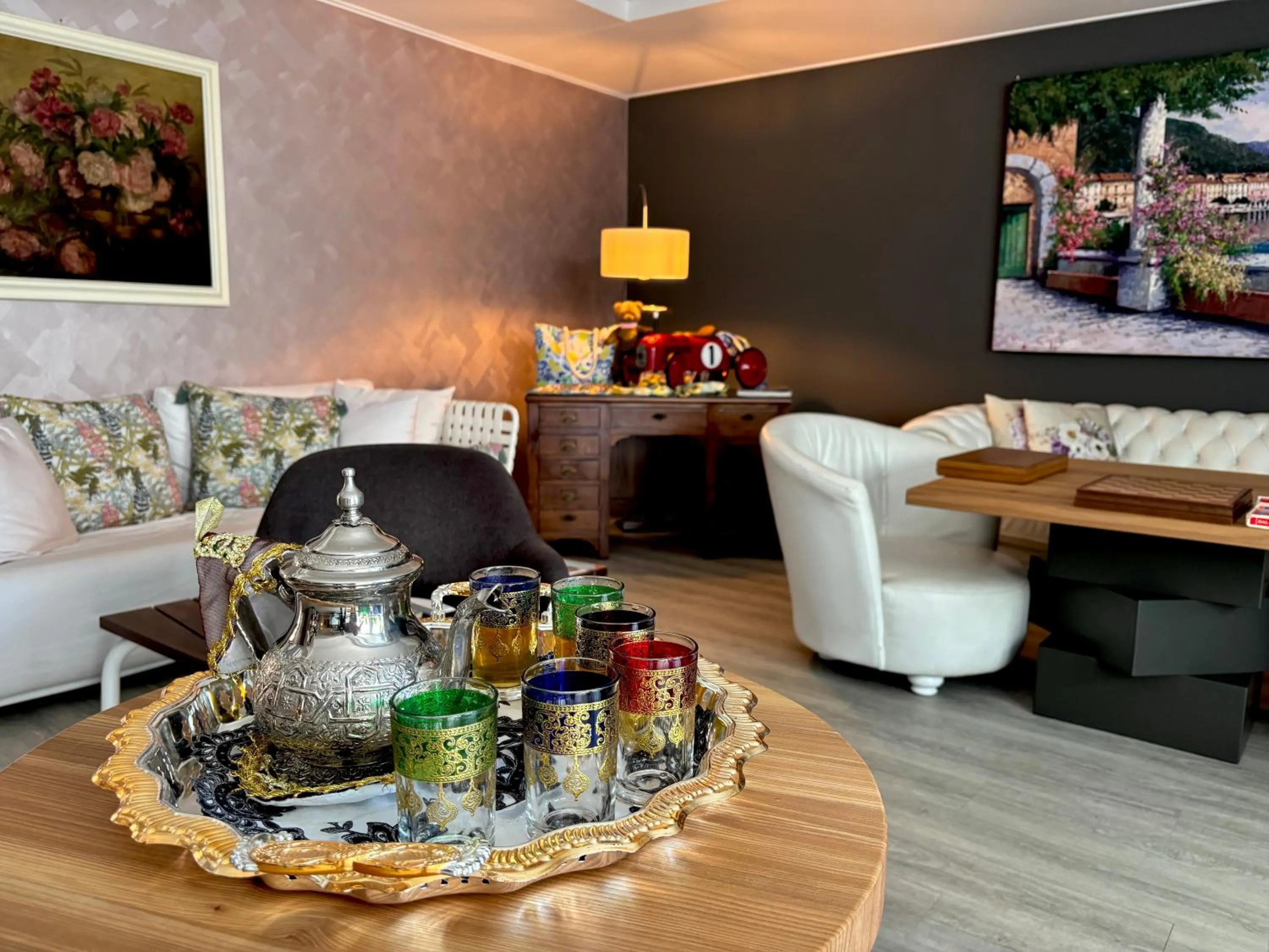 Living room in Hotel Alfieri