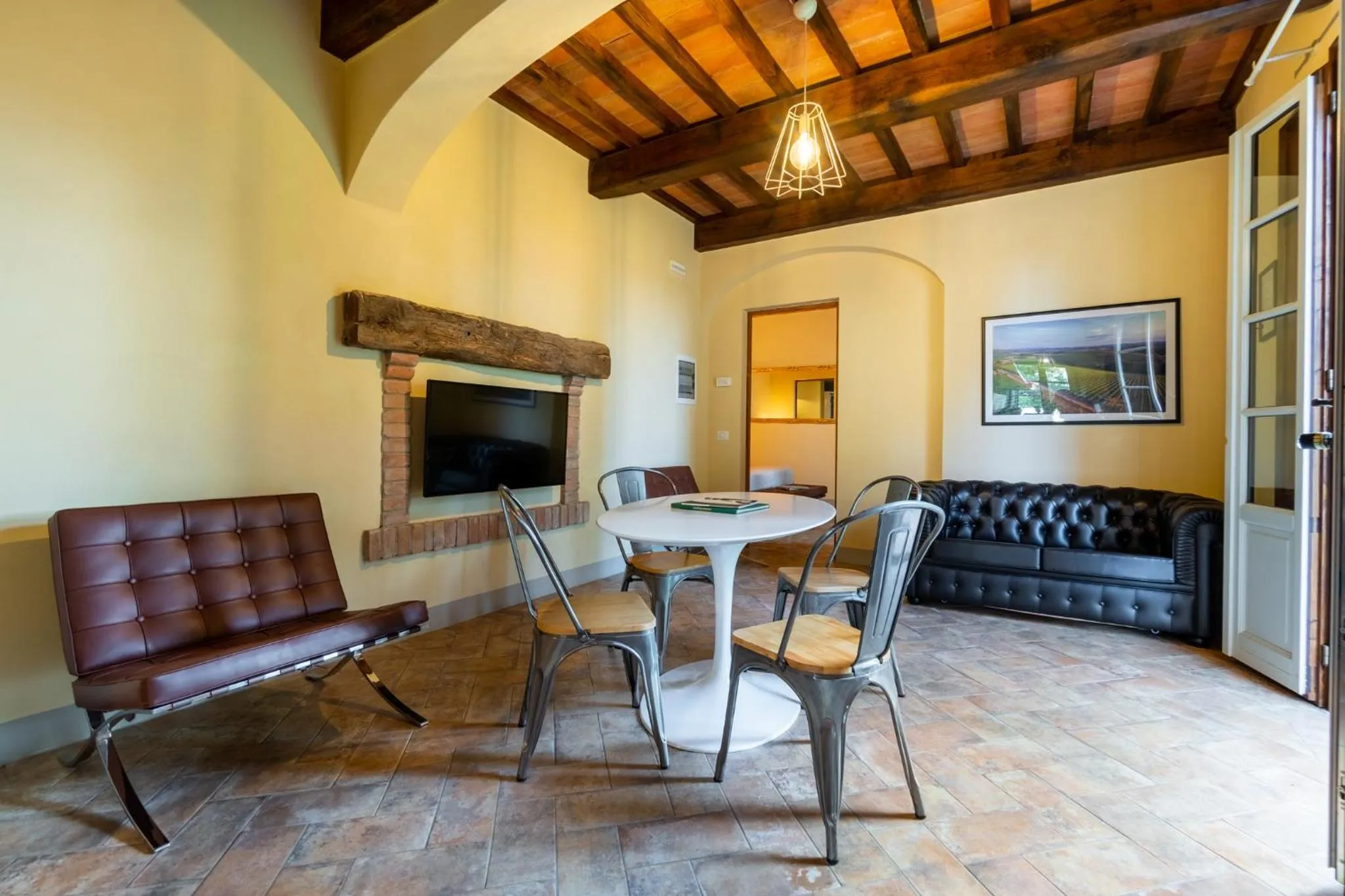 Living room in Boccioleto Resort - Place of Charme