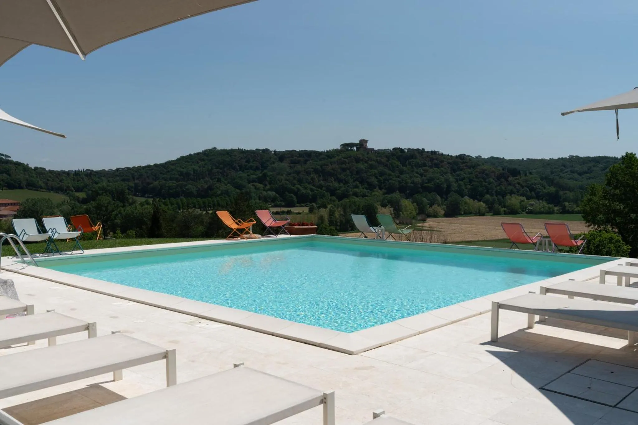 Swimming pool in Boccioleto Resort - Place of Charme