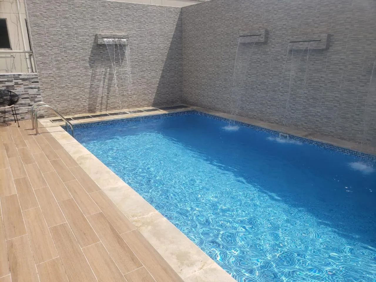 Pool view in Torca Hotel