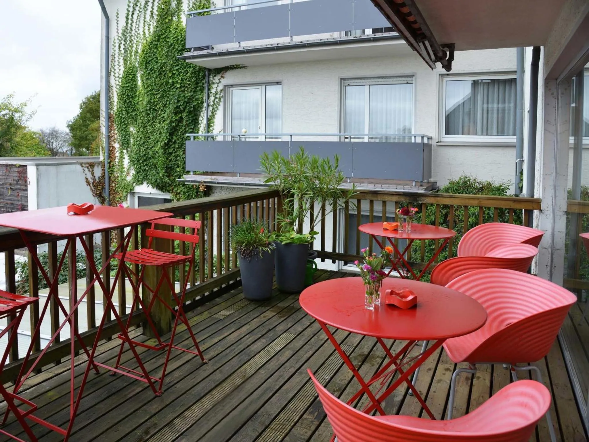 Balcony/Terrace in Hotel Eikamper Höhe