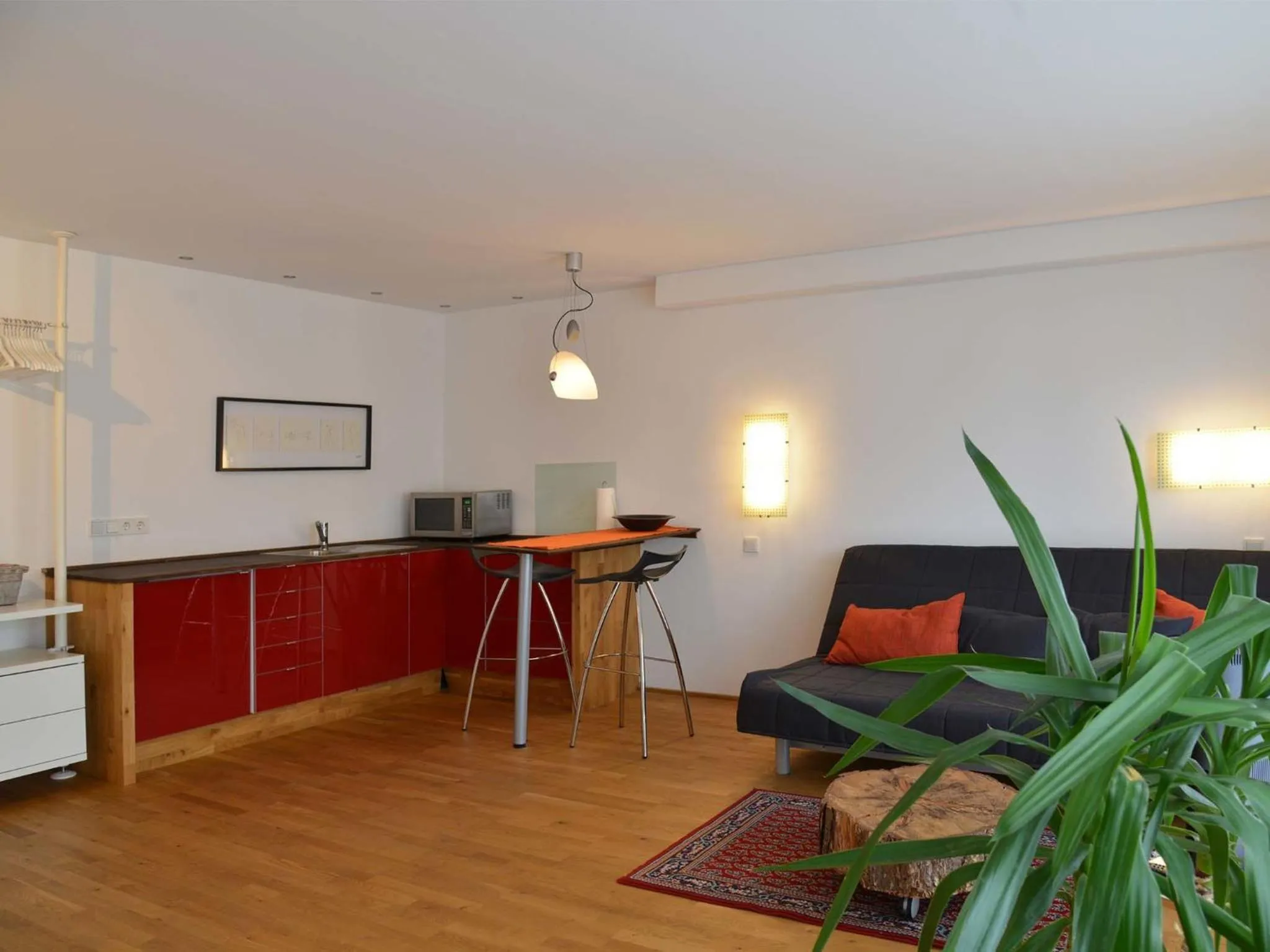 Communal lounge/ TV room in Hotel Eikamper Höhe