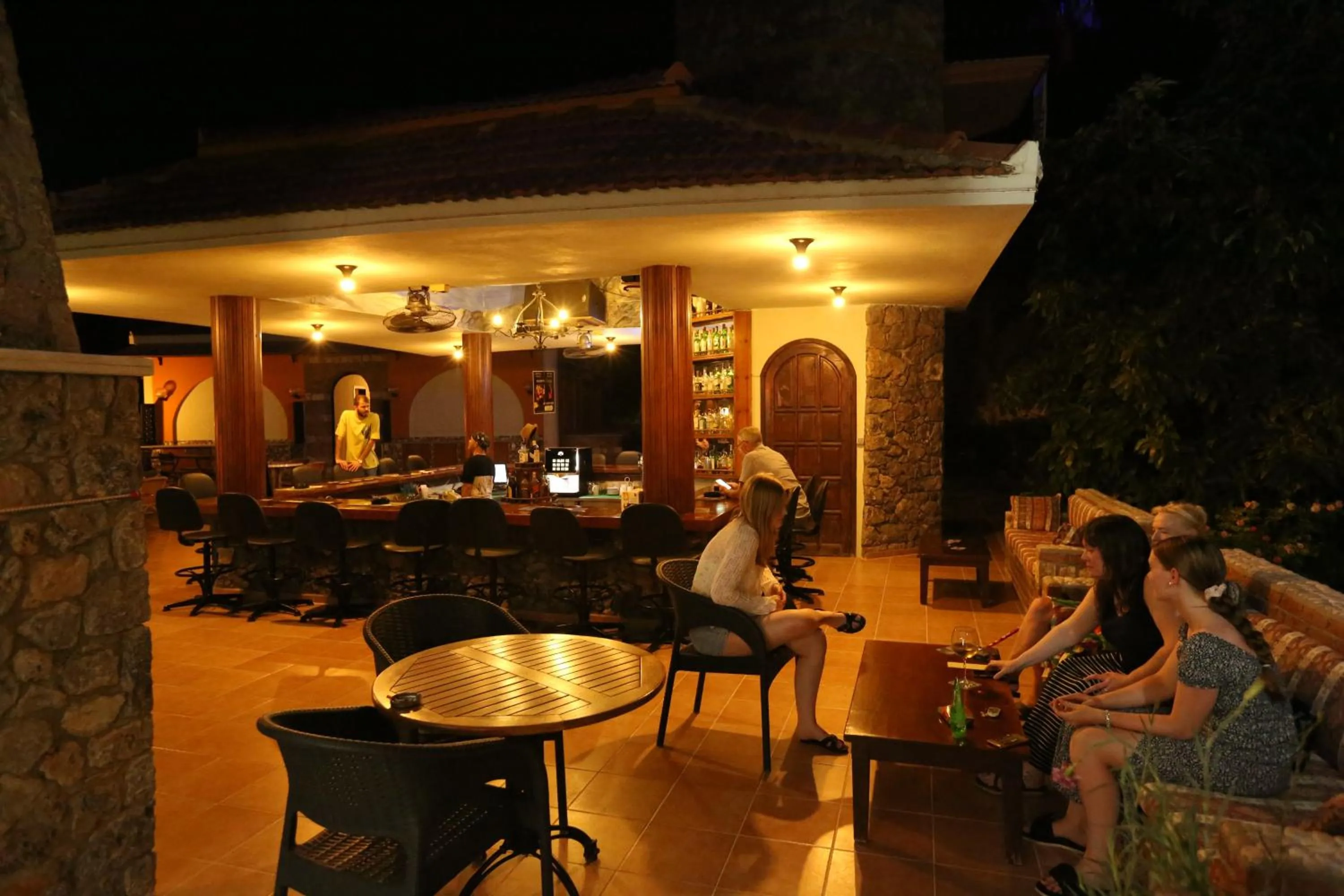 Seating area in The Tower Hotel