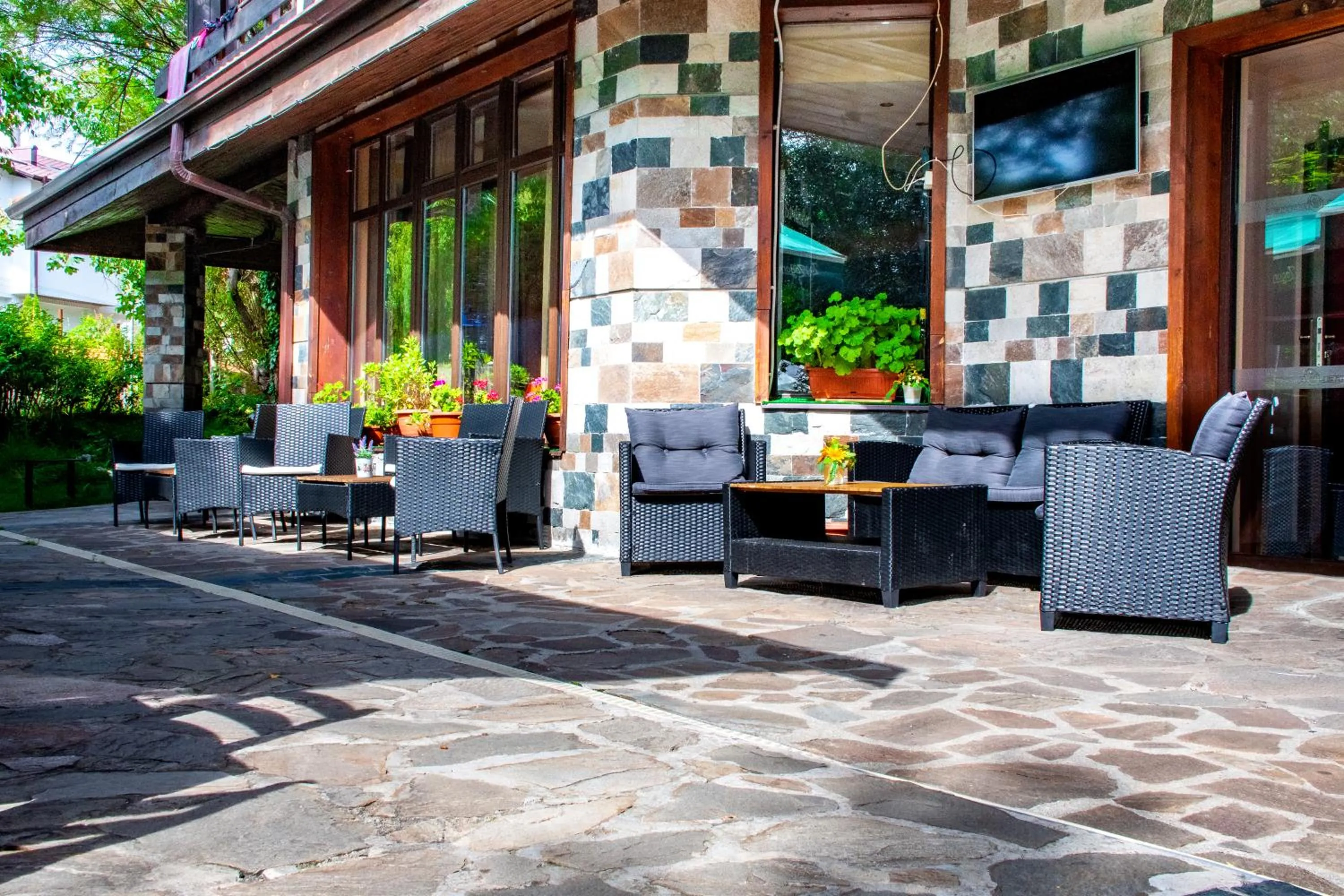 Garden in Hotel Orphey