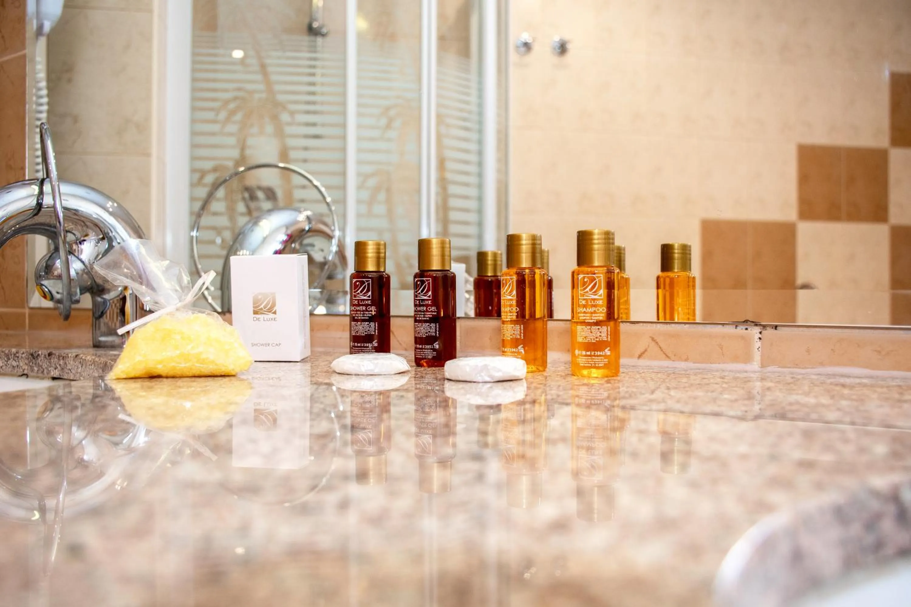 Bathroom in Hotel Orphey