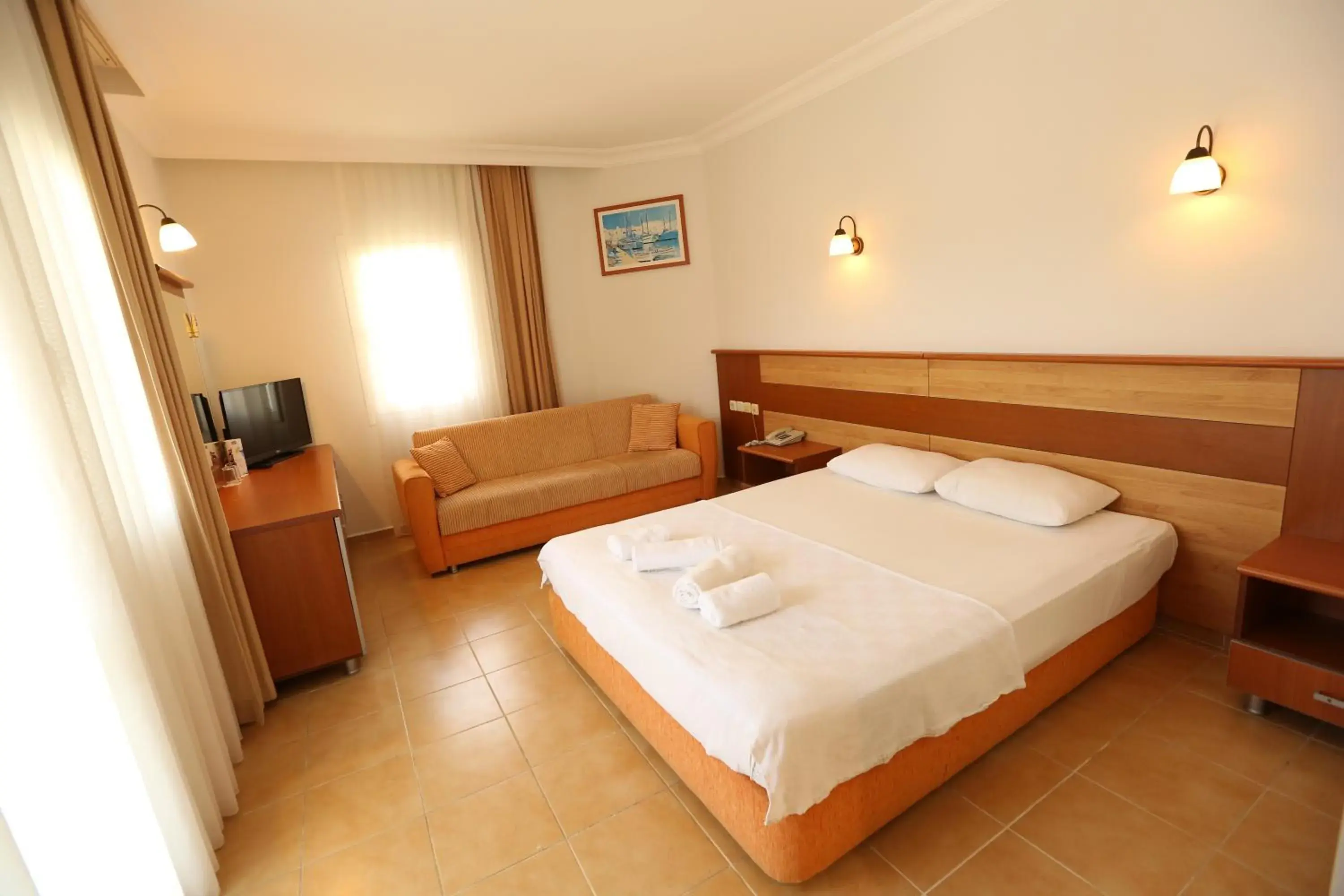 Double Room with Balcony (3 Adults) in Mavruka Hotel Double Room with Balcony (3 Adults) in Mavruka Hotel