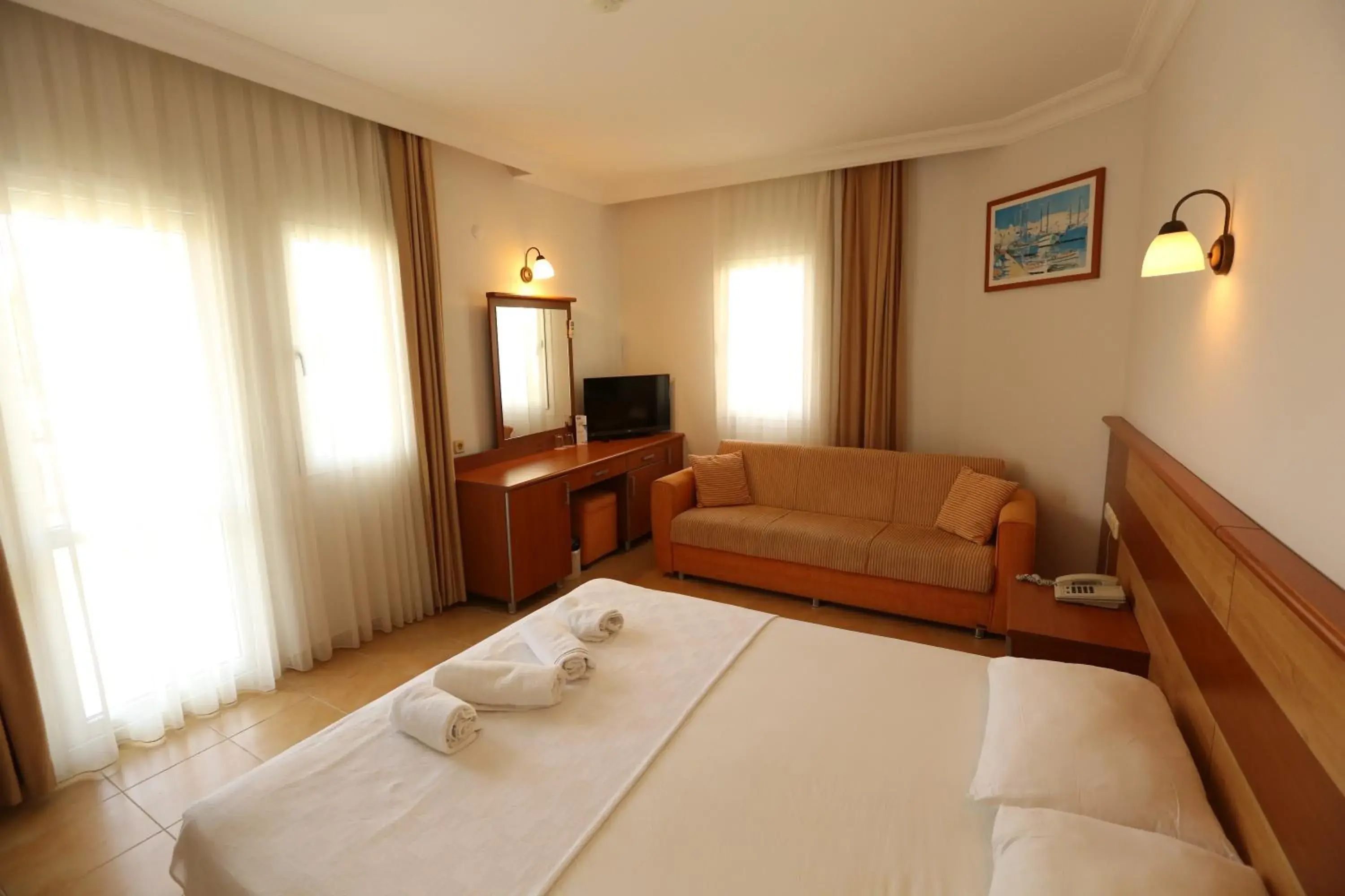 Double Room with Balcony (3 Adults) in Mavruka Hotel Double Room with Balcony (3 Adults) in Mavruka Hotel