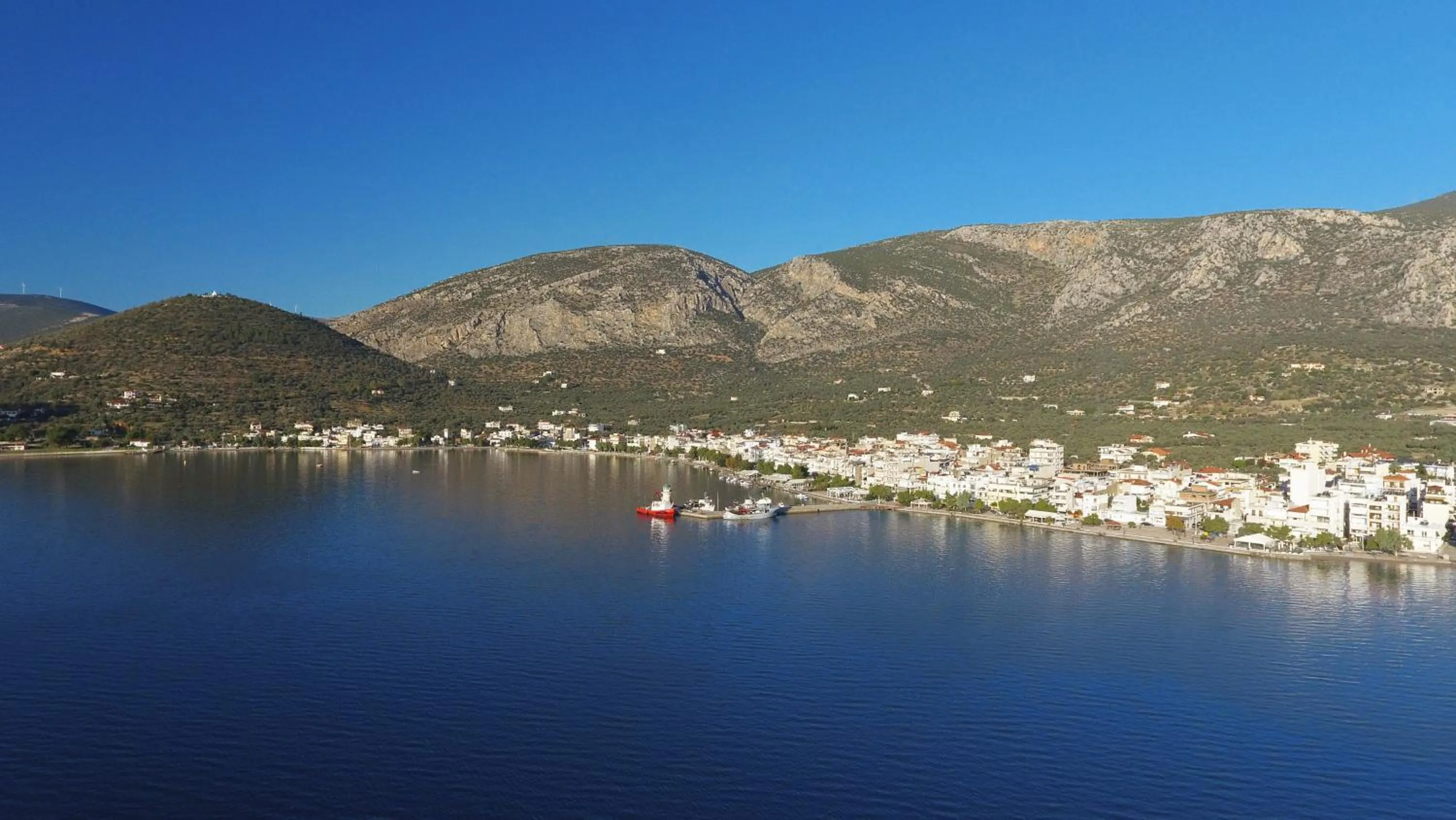 Natural landscape in Antikyra Beach Hotel