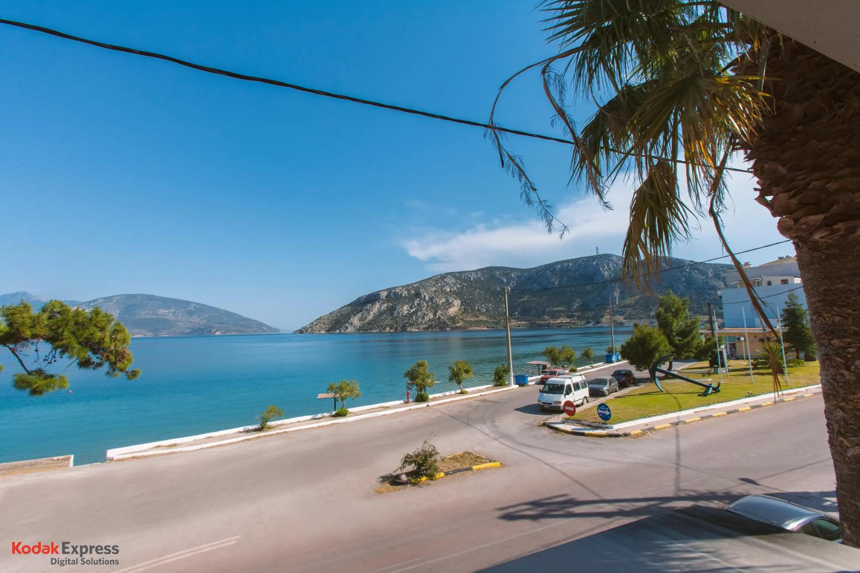 Bird's eye view in Antikyra Beach Hotel