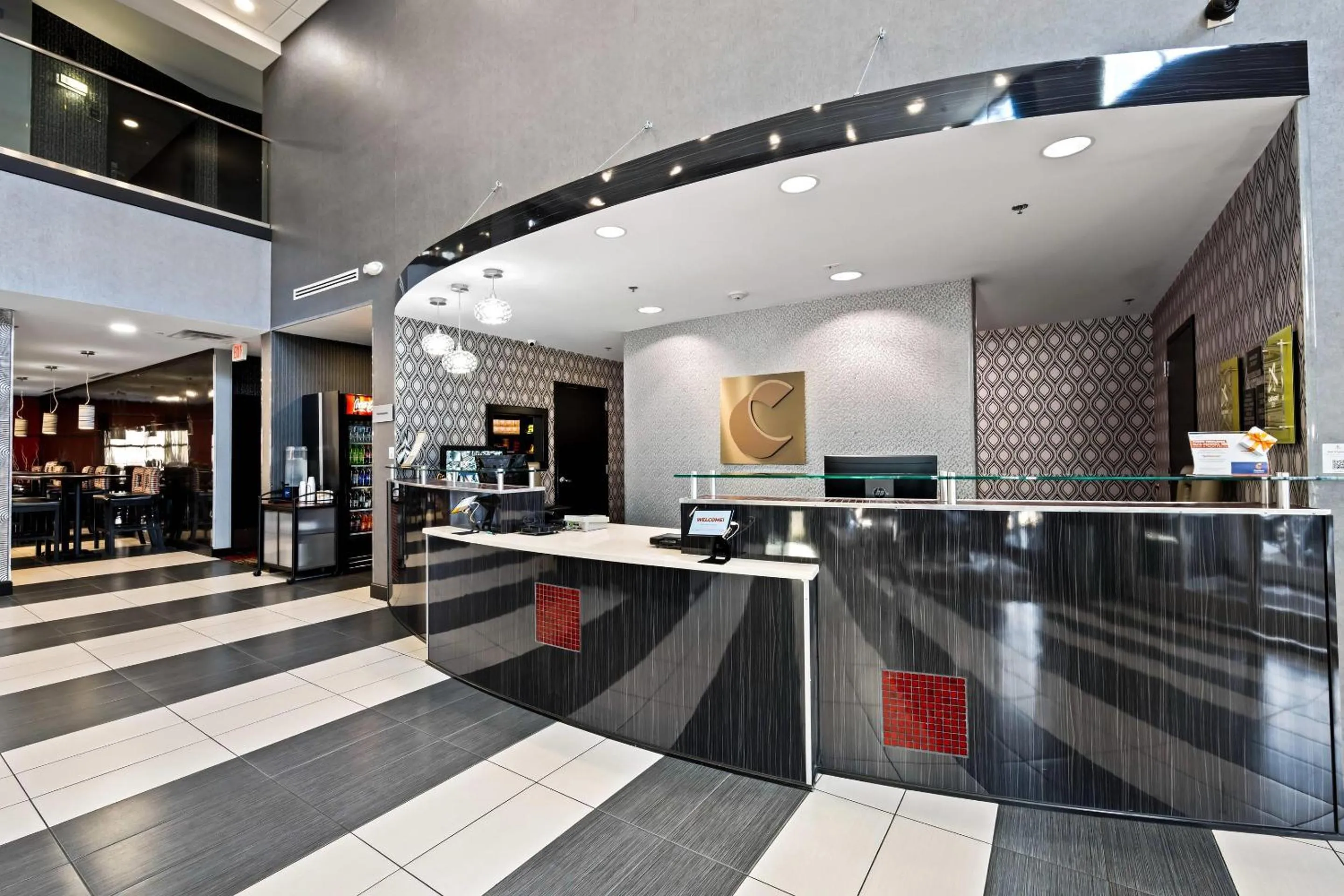 Lobby or reception in Comfort Suites Williamsburg Historic Area