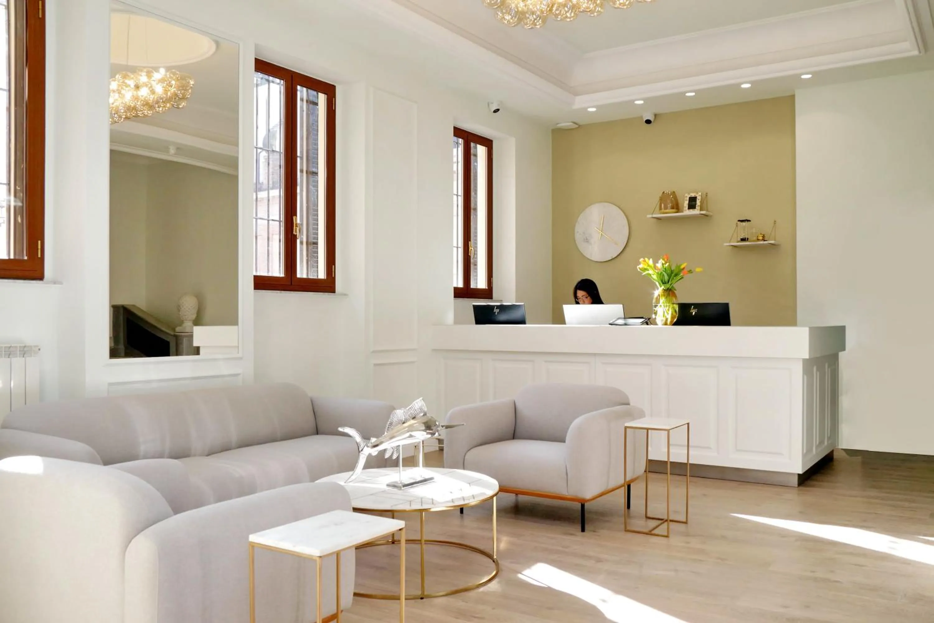 Lobby or reception in Casa Santa Sofia