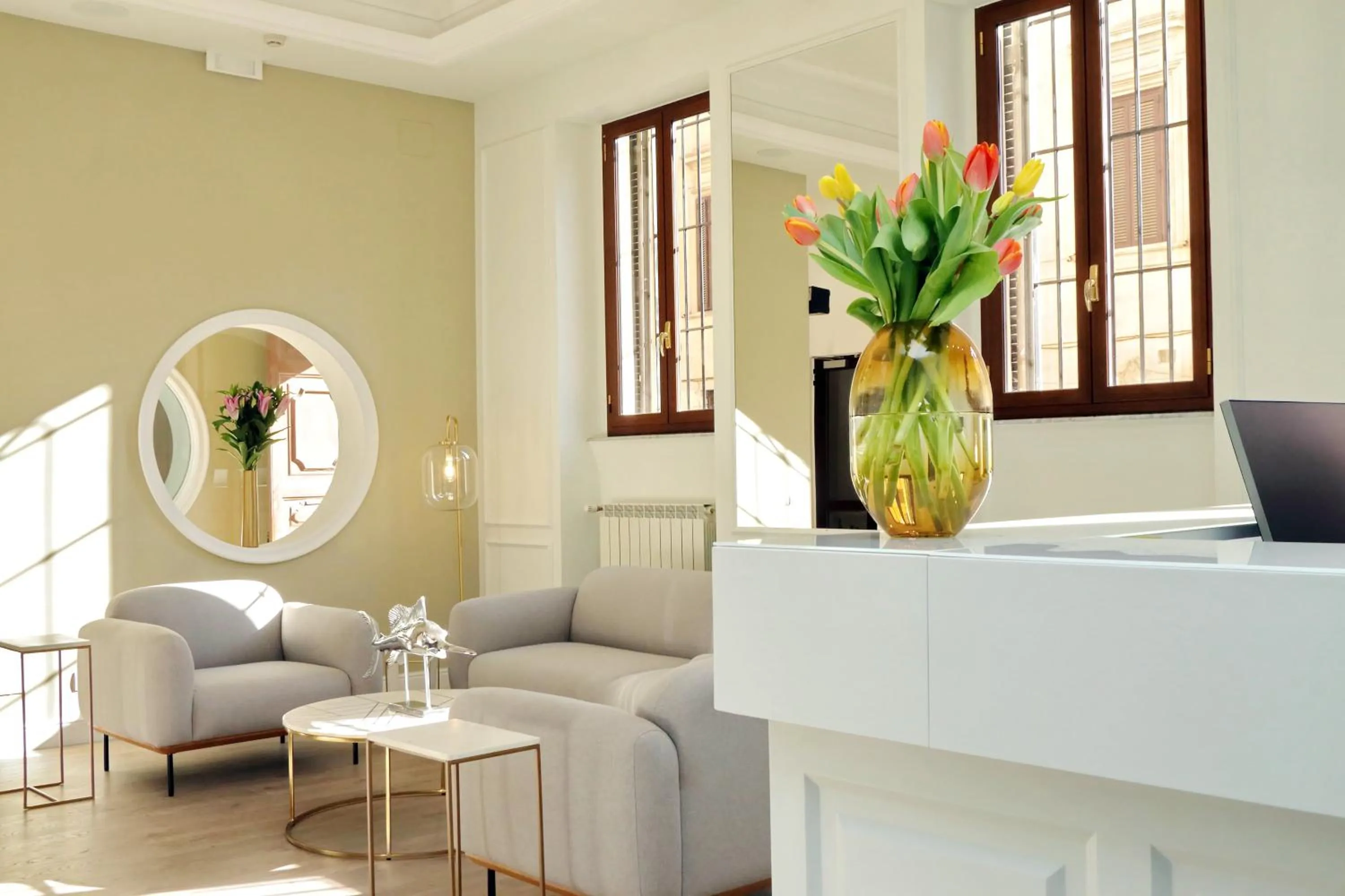 Lobby or reception in Casa Santa Sofia