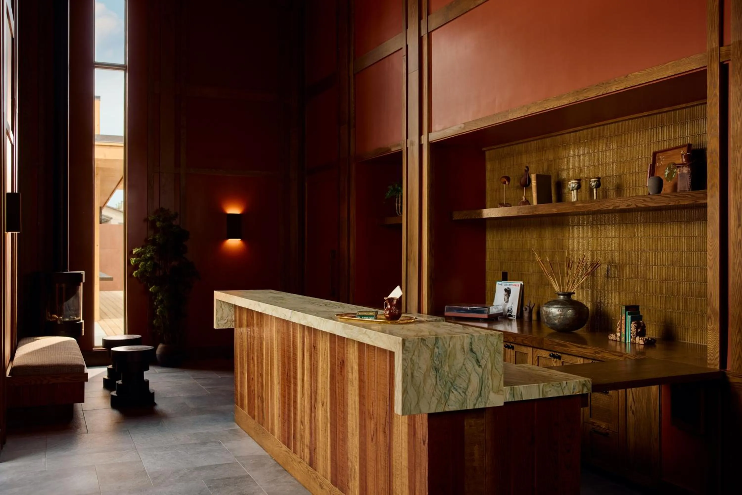 Lobby or reception in Hotel Marina Riviera