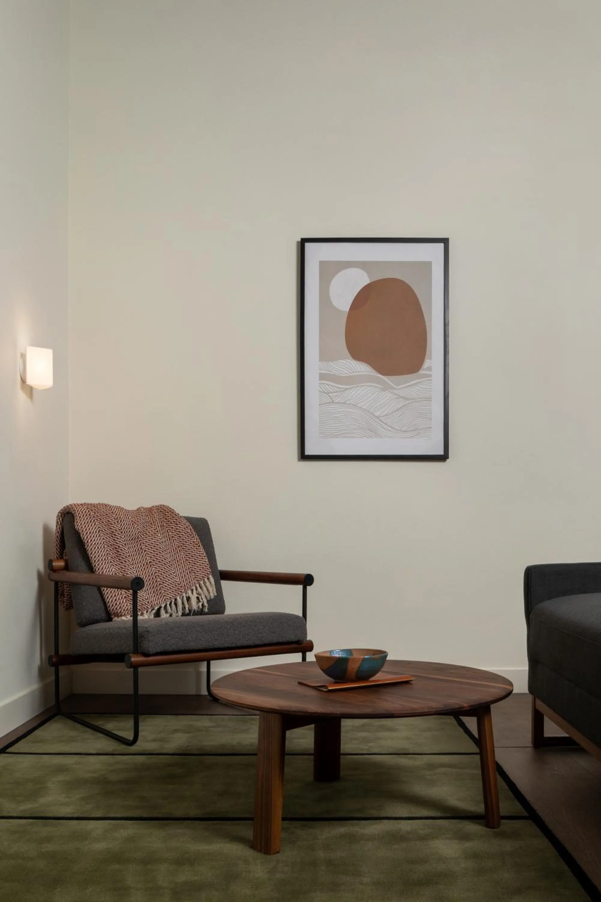 Seating area in Hotel Marina Riviera