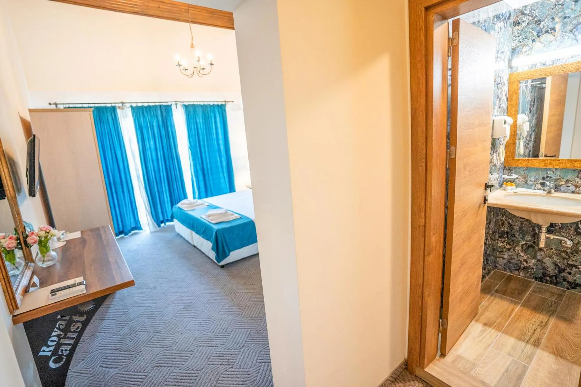 Photo of the whole room, Bed in Royal Calisto Hotel