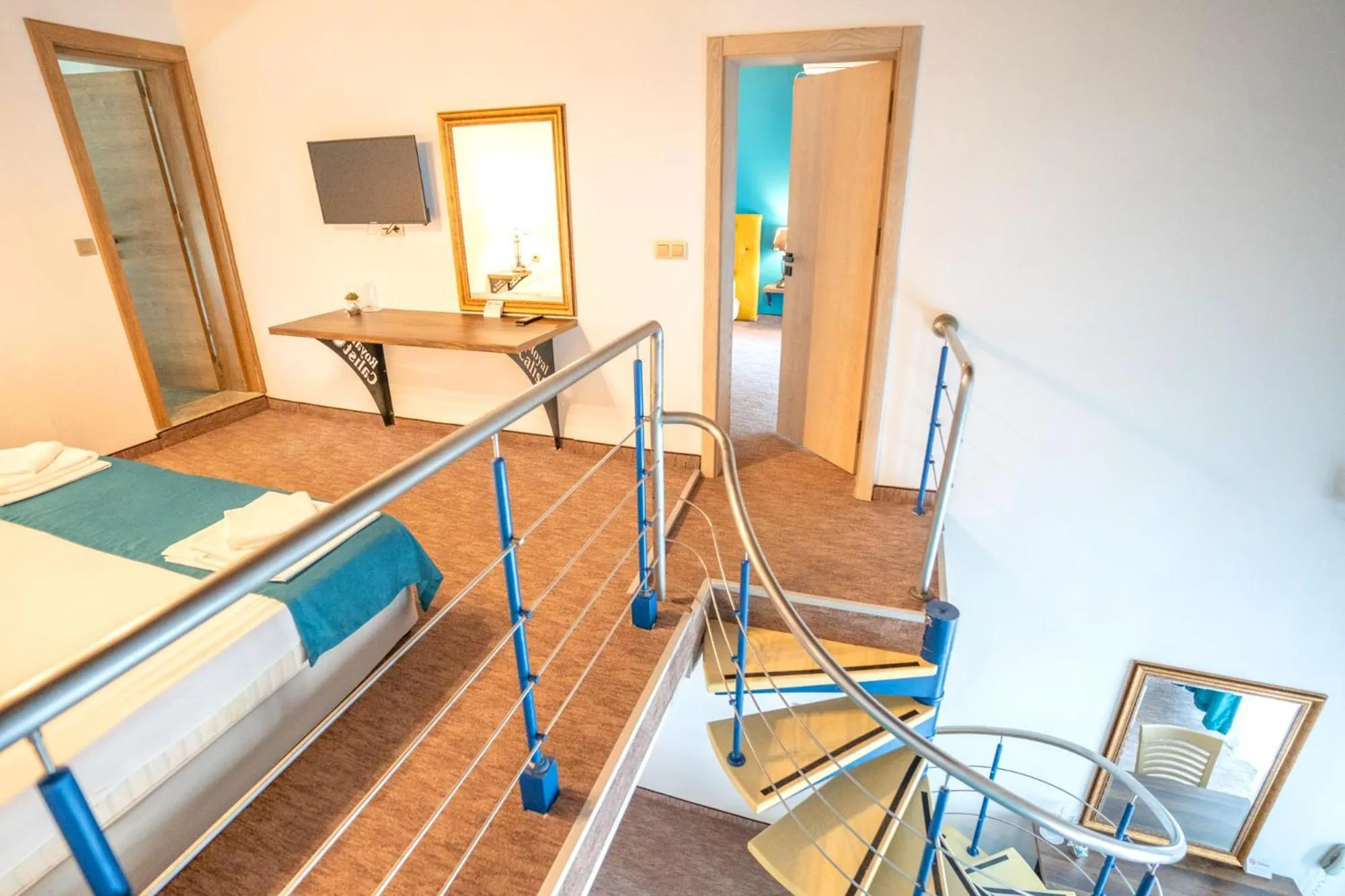 Bed in Royal Calisto Hotel