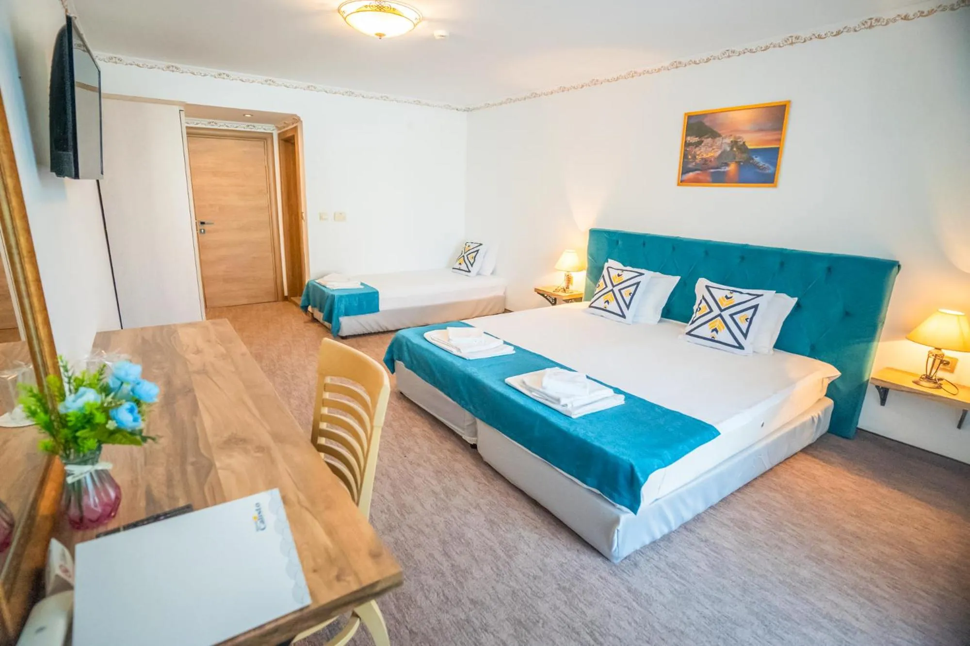 Photo of the whole room, Bed in Royal Calisto Hotel