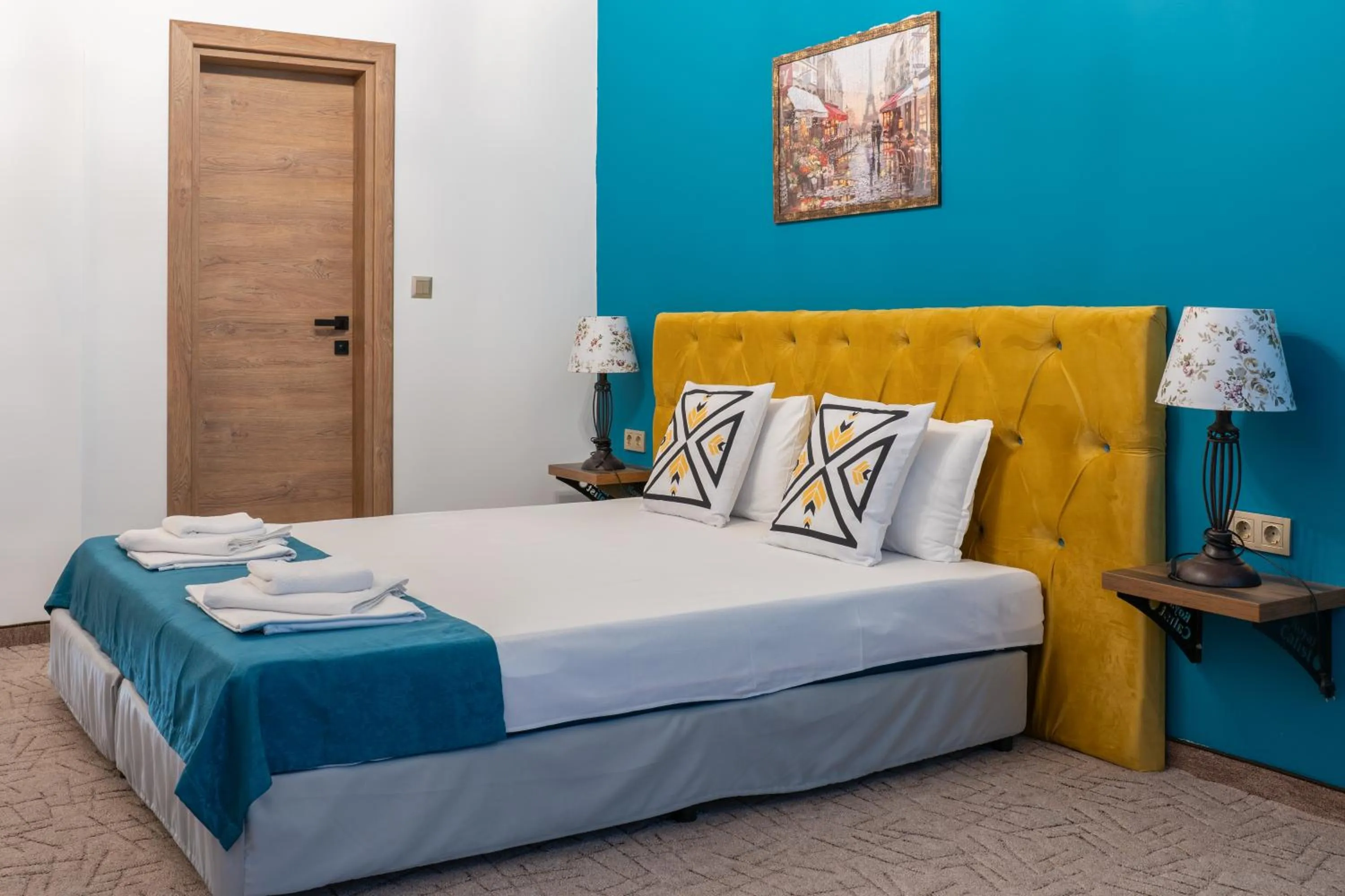 Bedroom, Bed in Royal Calisto Hotel